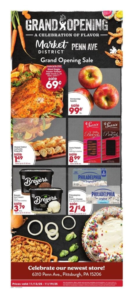 Giant Eagle Weekly Ad November 13 – November 19, 2025