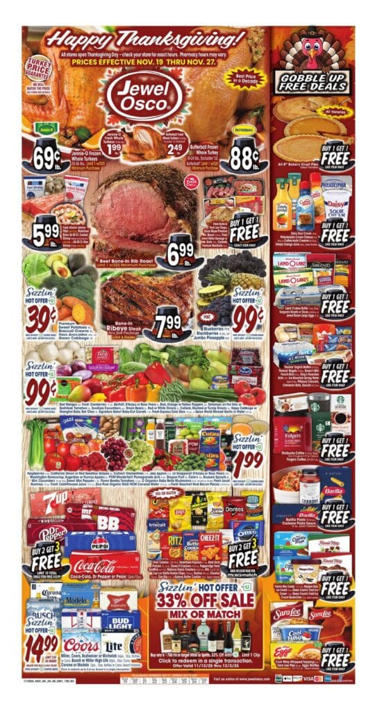 Jewel Osco weekly AD November 19 Jewel Sales Ad