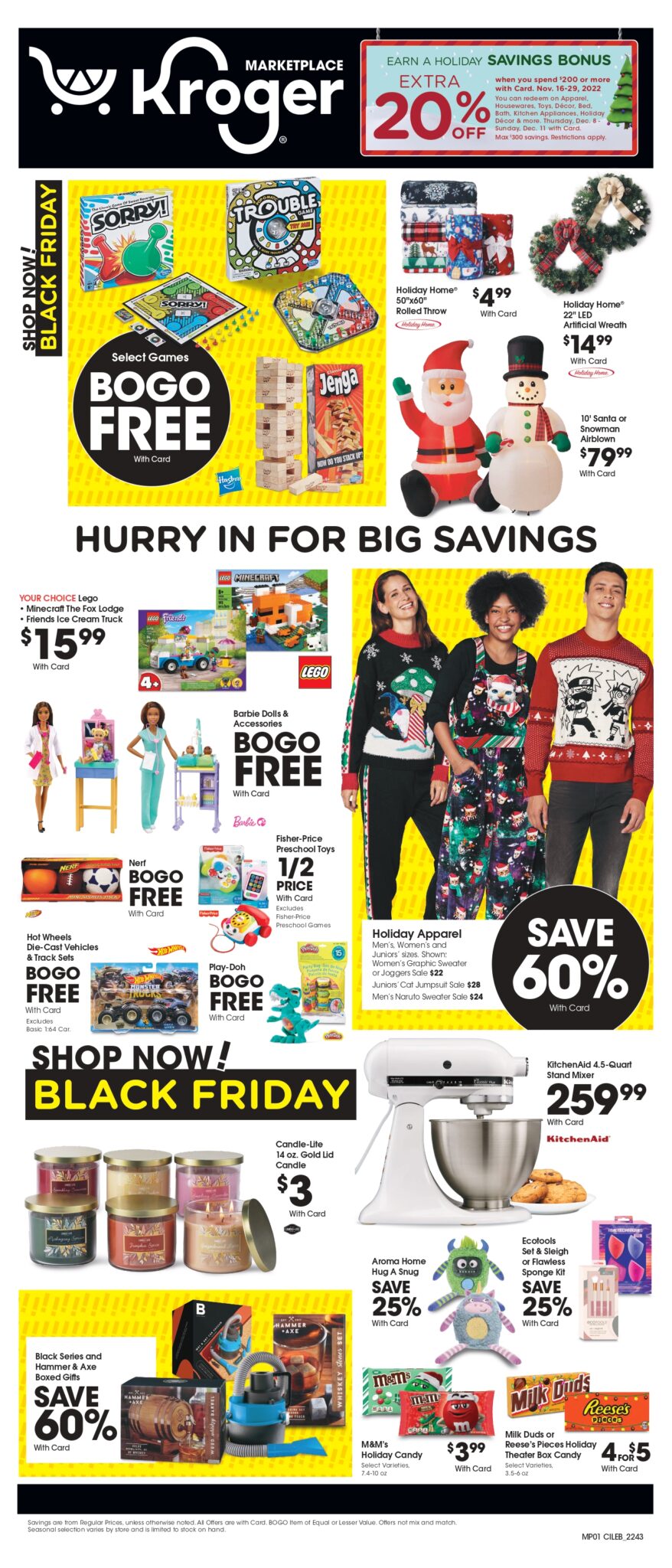 Kroger Black Friday Savings 2024