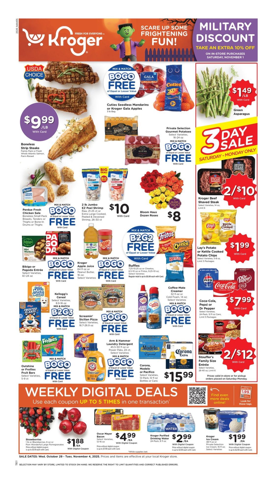 Kroger Weekly Ad October 29 – November 4, 2025 1