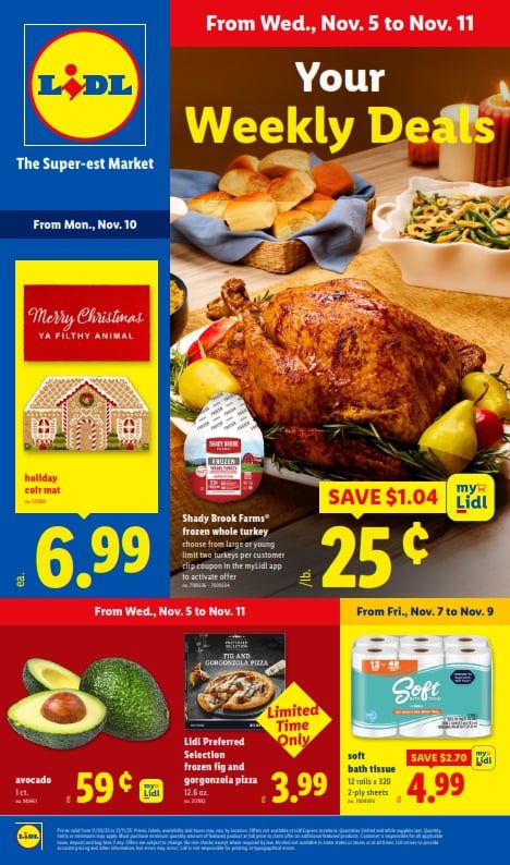 Lidl Ad This Week 1 Lidl Weekly Ad November 5 – November 11, 2025