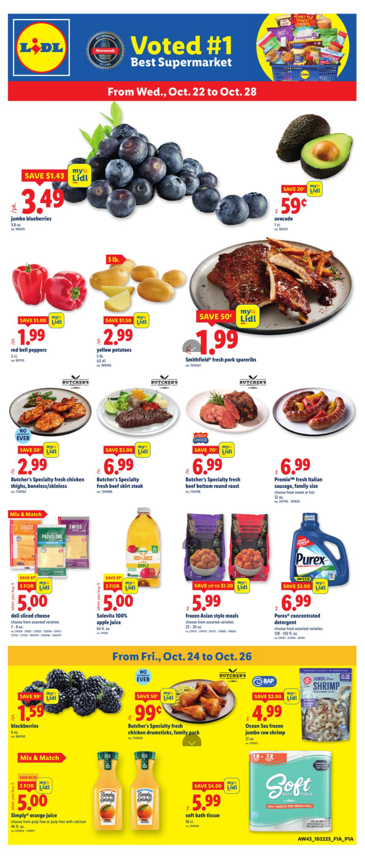 Lidl Weekly Ad October 22 – October 28, 2025 1 Lidl