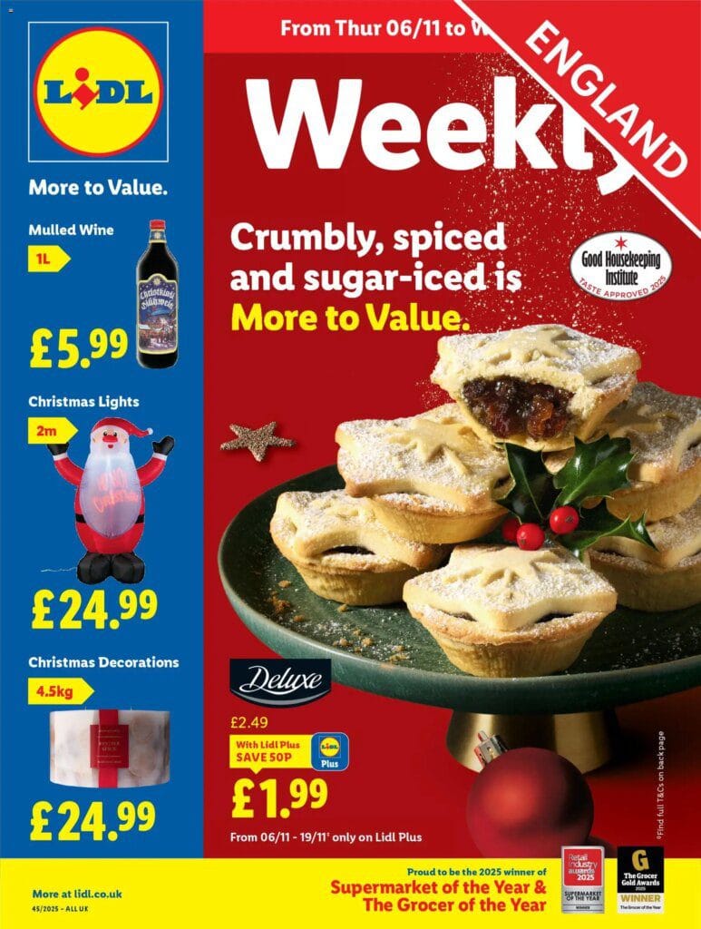 Lidl – Lidl Weekly (06/11/2025 – 12/11/2025) – Offers Online