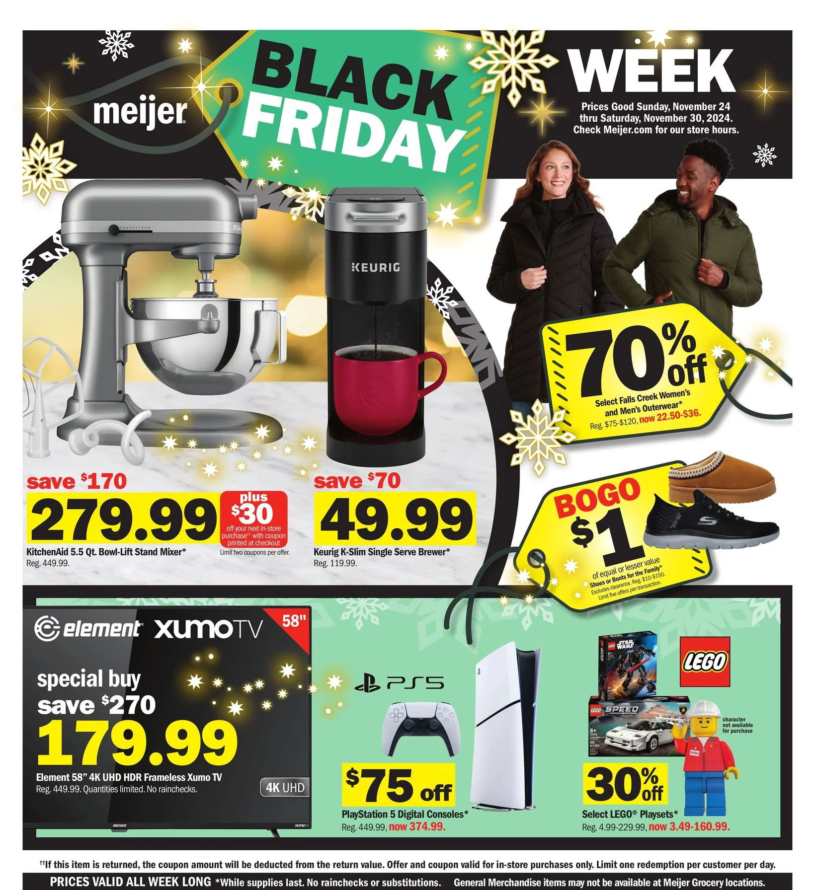 Meijer Black Friday Weeklong Ad Sale 2025