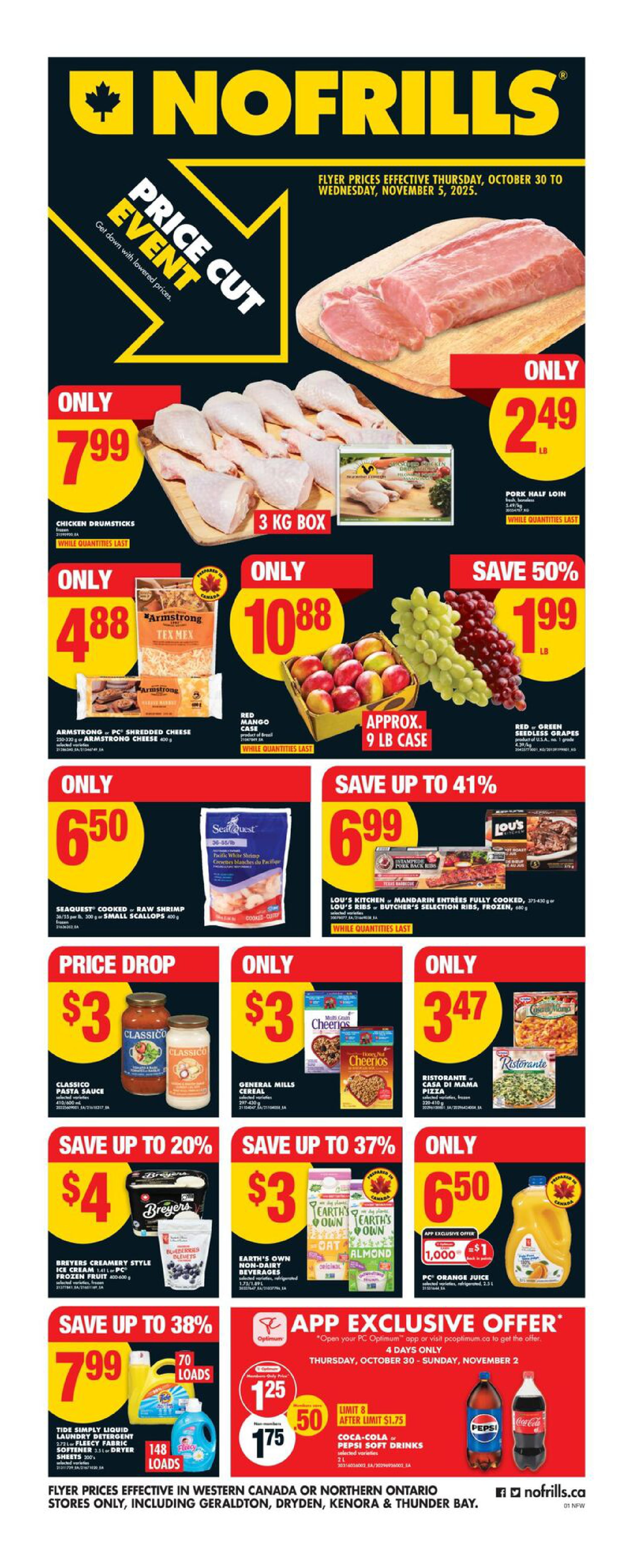 No Frills Flyer (West) October 30 – November 5, 2025 1