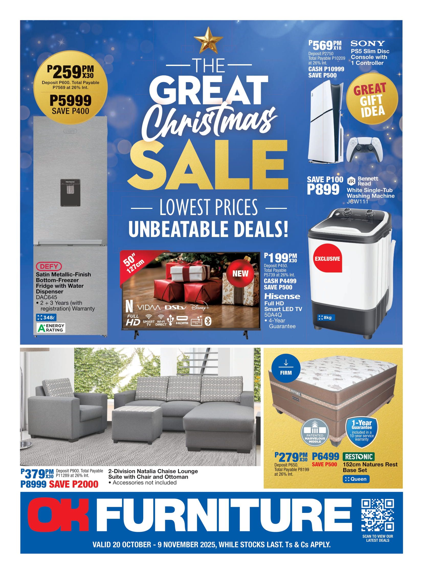 Ok Furniture Specials Online Catalogue 20 October 1