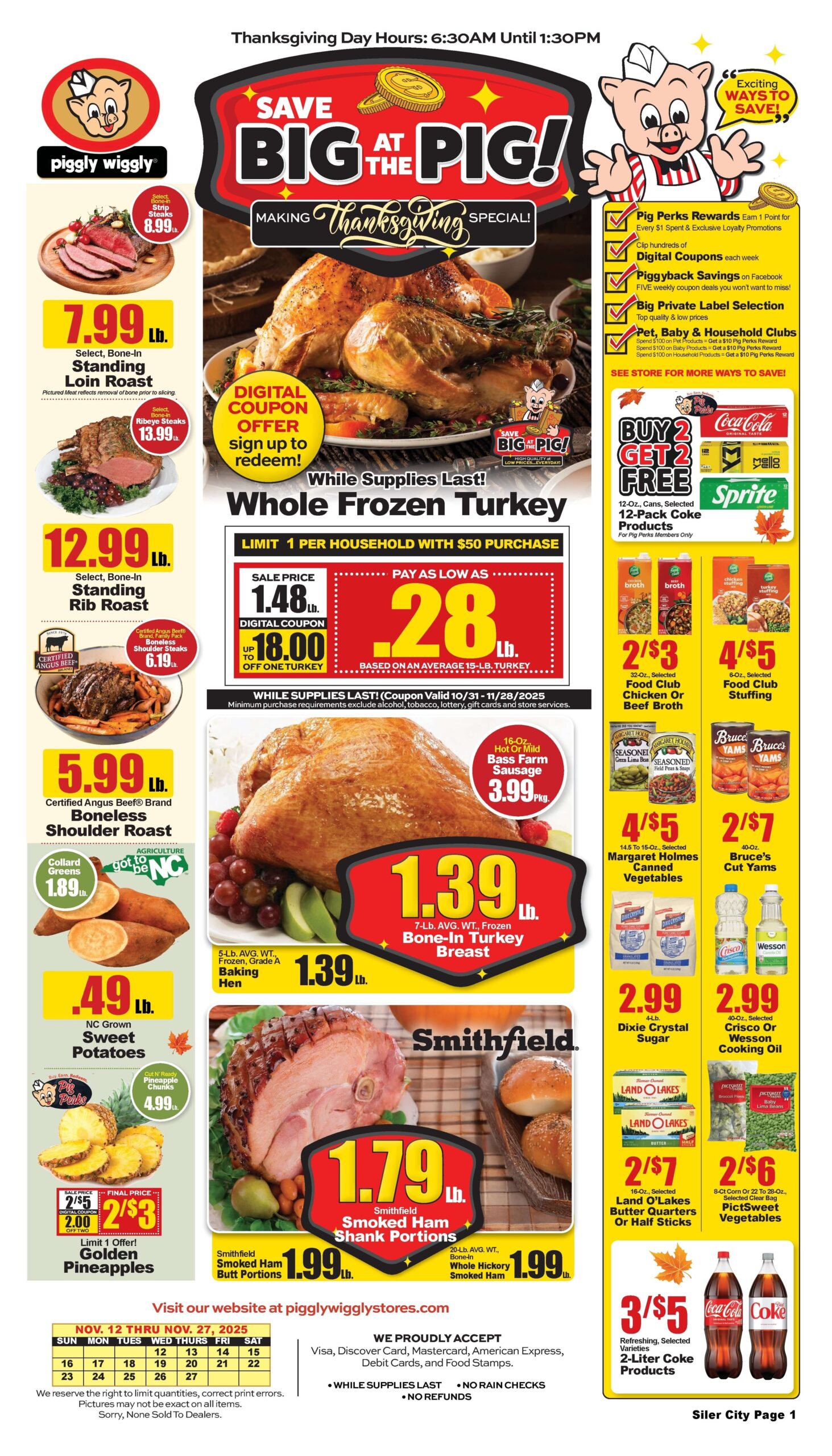 Piggly Wiggly Weekly Ad November 12 – November 18, 2025