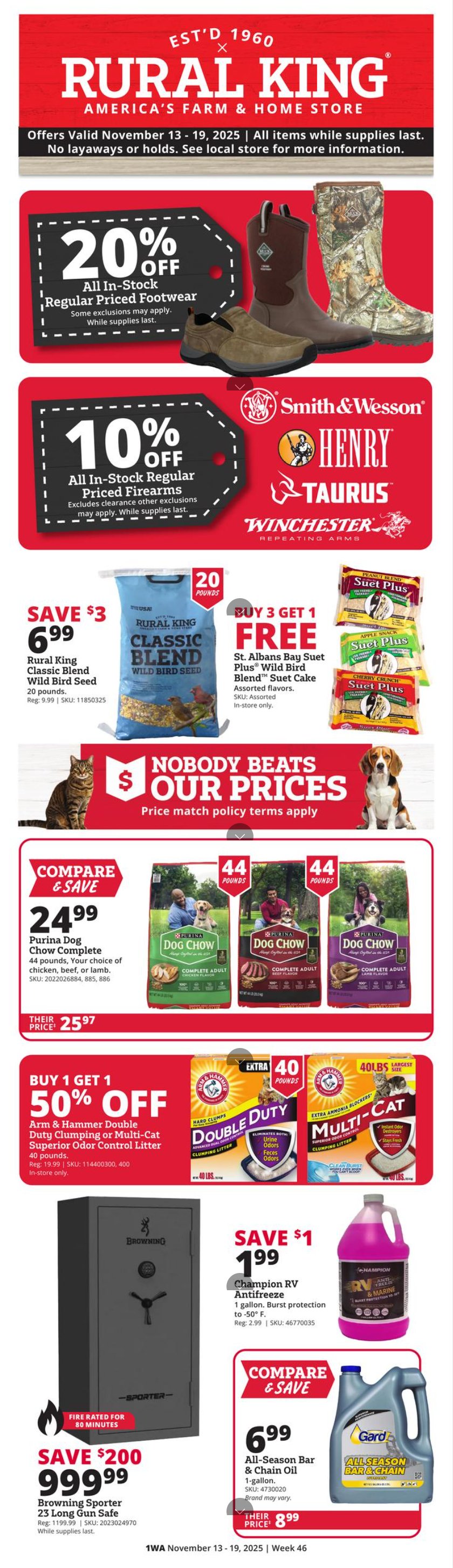Rural King Weekly Ad November 13 – November 19, 2025. Early Black Friday Savings! 1 Rural King Weekly Ad