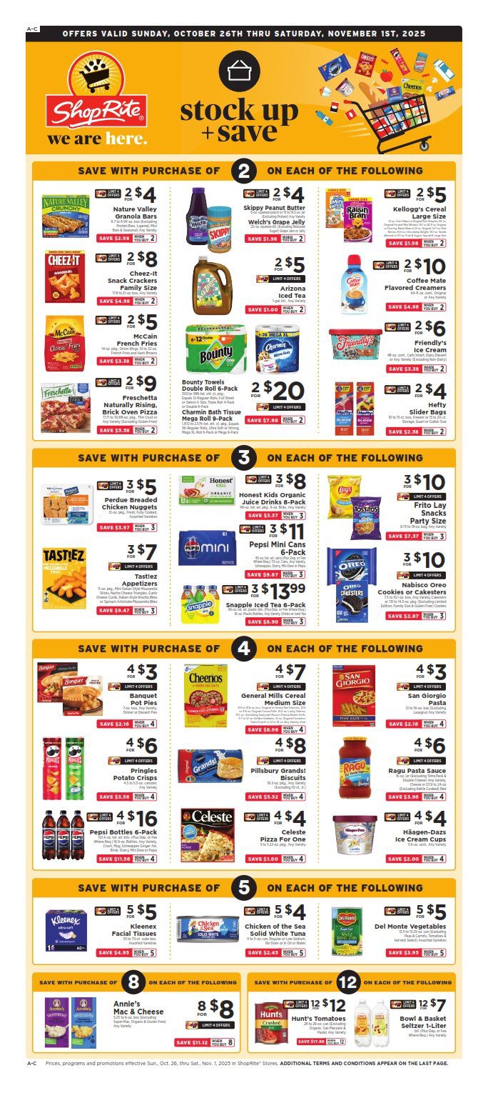 Shoprite Circular Ad October 26 – November 1, 2025 1