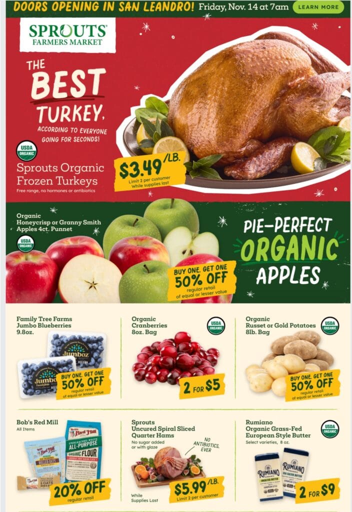Sprouts Weekly Ad November 12 – November 18, 2025