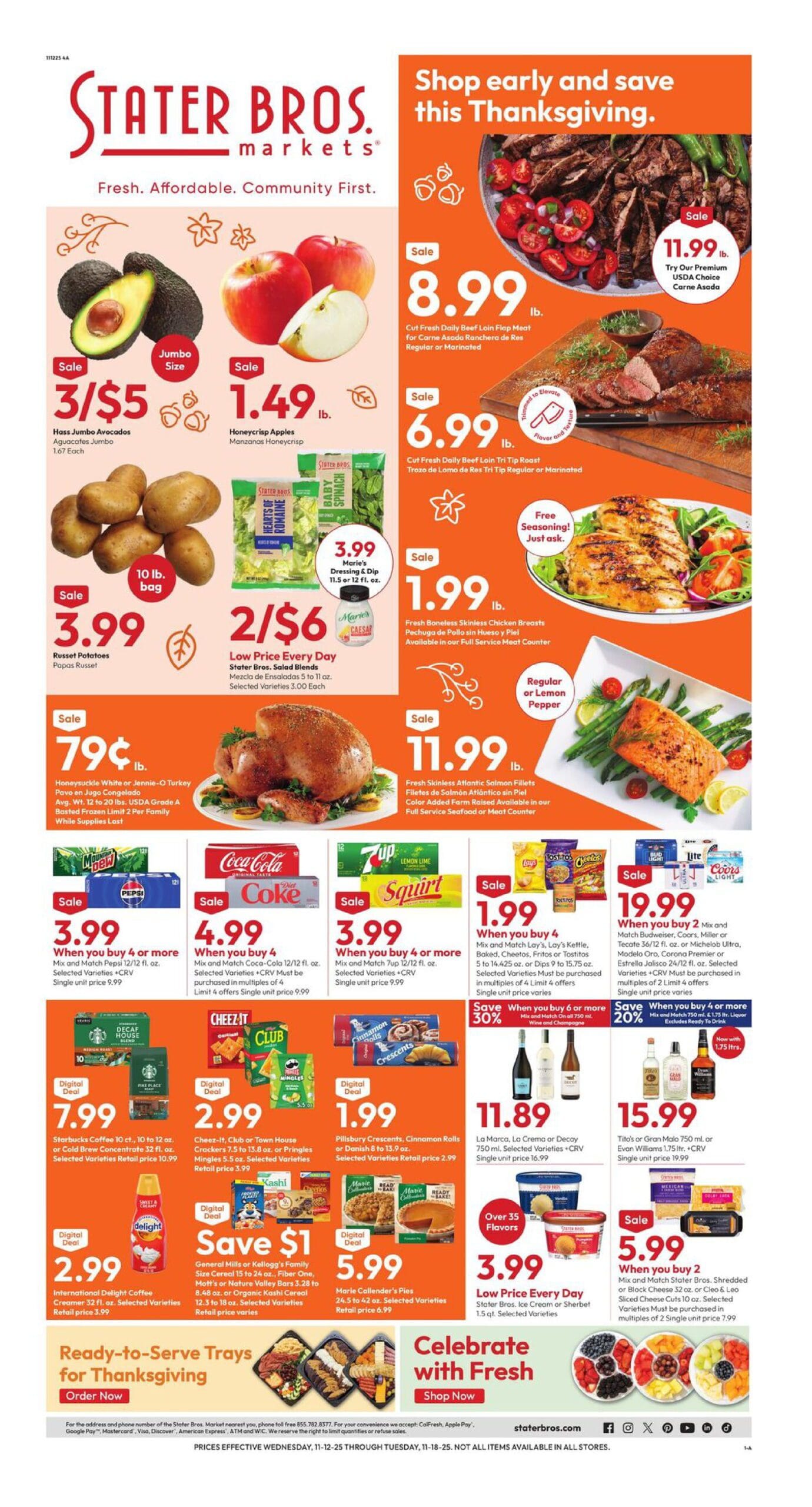 Stater Brothers Weekly Ad