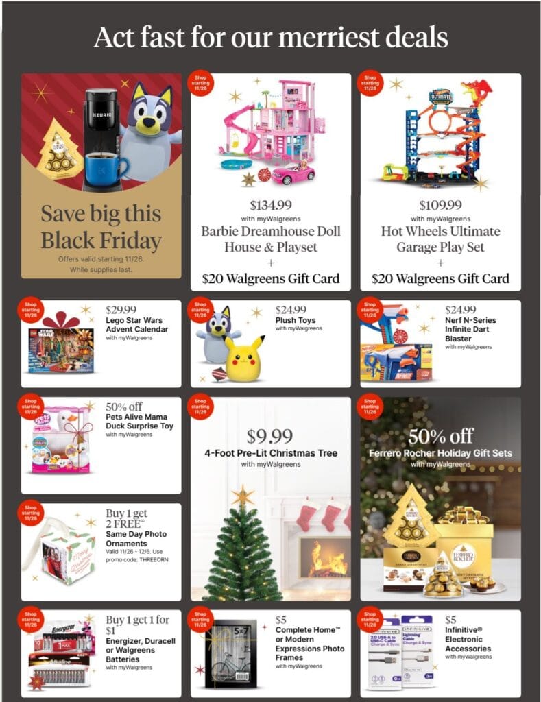 Walgreens Weekly Ad This Week Black Friday 2025