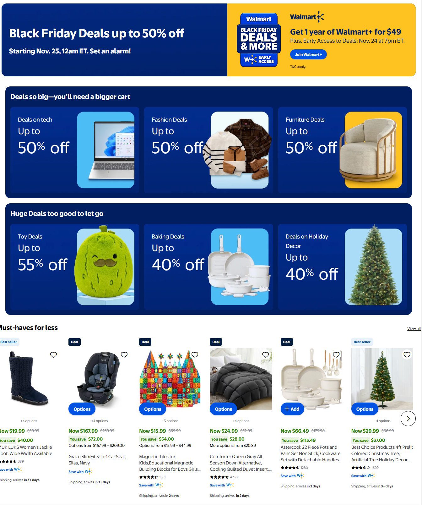 Walmart Black Friday Sale Ad 2025 – Event #2 -Preview