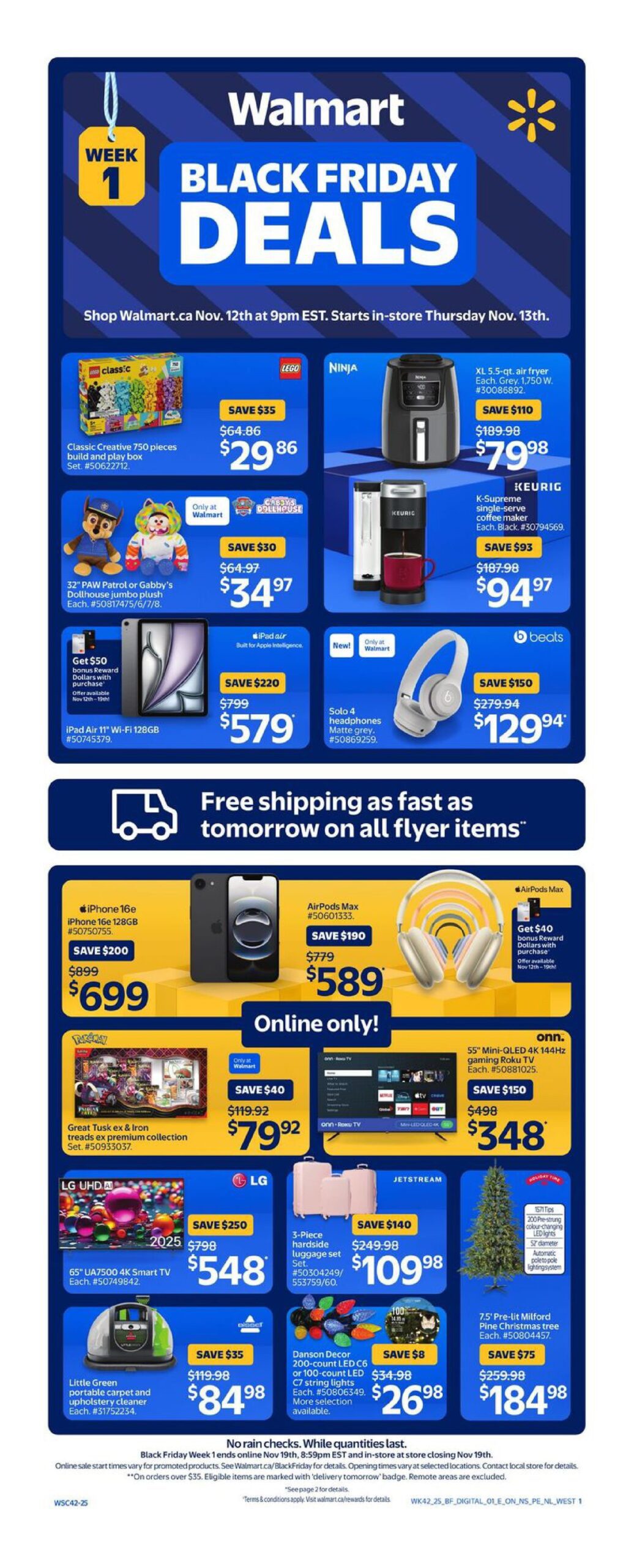 Walmart Black Friday Flyer Deals 2025 Canada