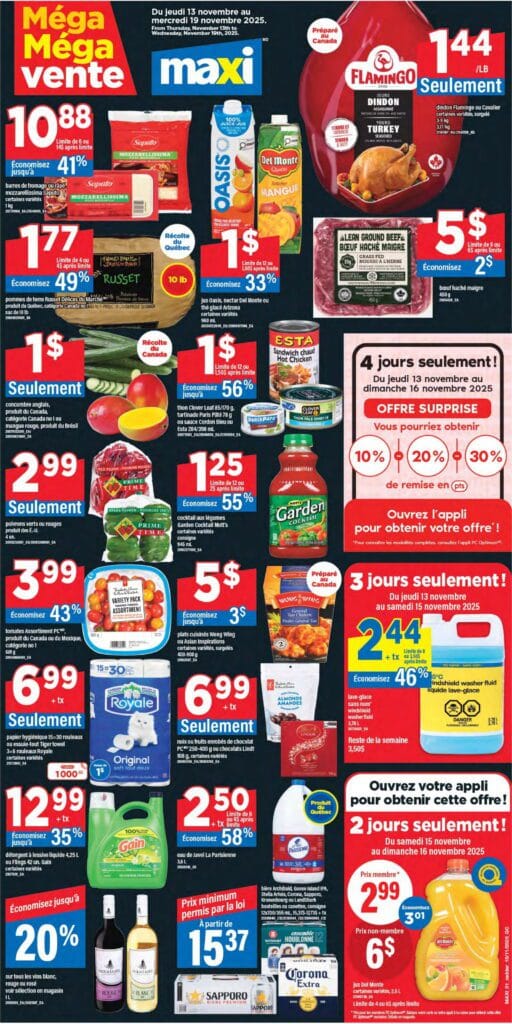 Maxi Flyer November 13 – November 19, 2025