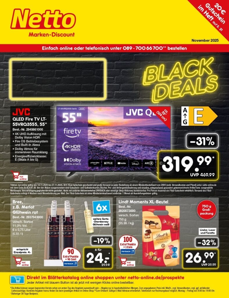 Netto Angebote Black Friday 2025