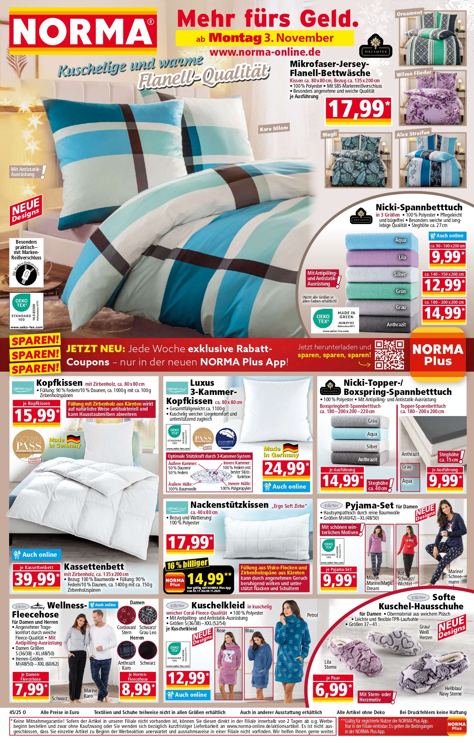 Norma Prospekt – Diese Woche gültig vom 3.11.2025 bis 8.11.2025 2 Norma Prospekt – Diese Woche gültig vom 3.11.2025 bis 8.11.2025