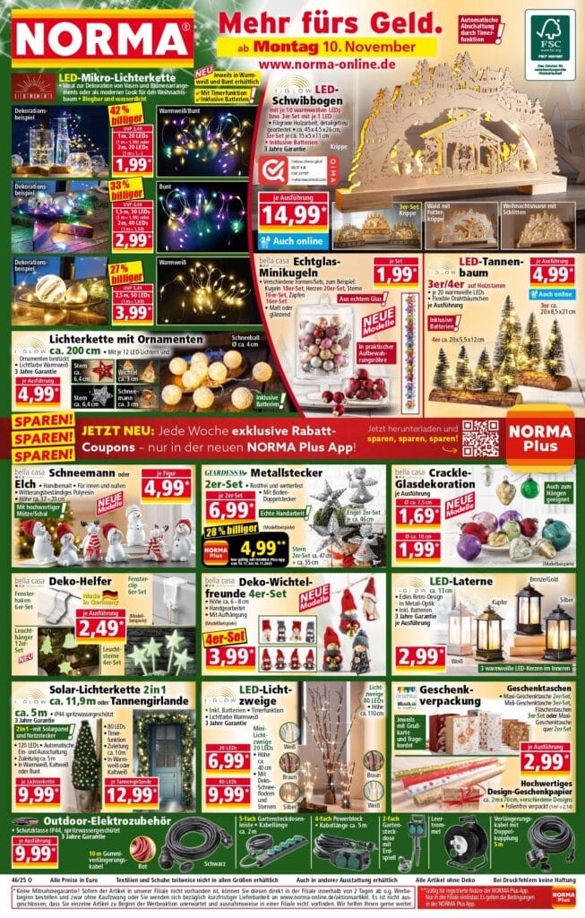 Norma Prospekt – Diese Woche gültig vom 10.11.2025 bis 15.11.2025