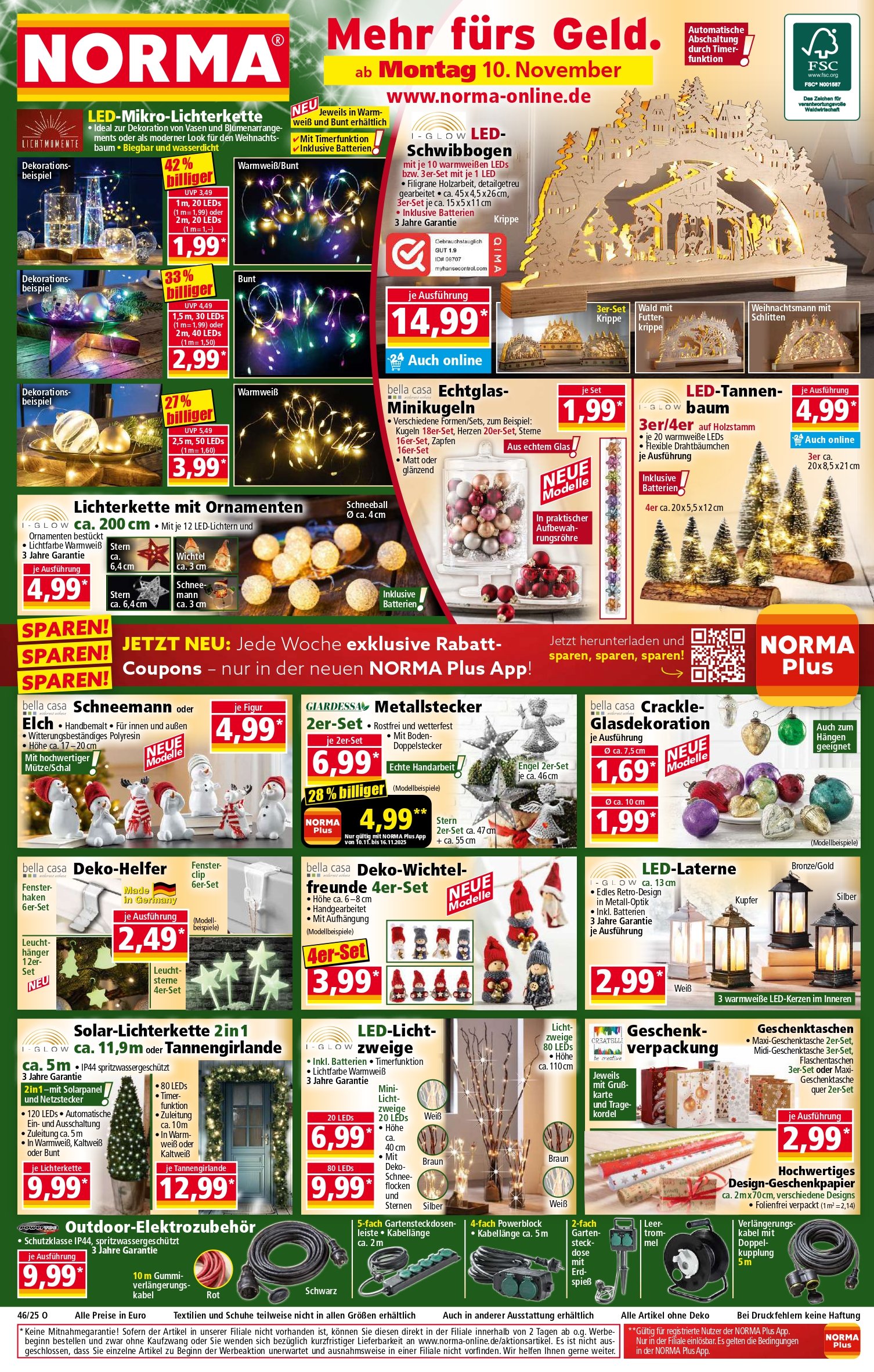 Norma Prospekt nächste Woche: Angebote vom 10.11.2025 bis 15.11.2025 1 Norma Prospekt nächste Woche: Angebote vom 10.11.2025 bis 15.11.2025