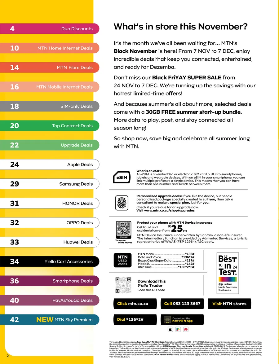 MTN Black Friday Deals & Specials 2025 2