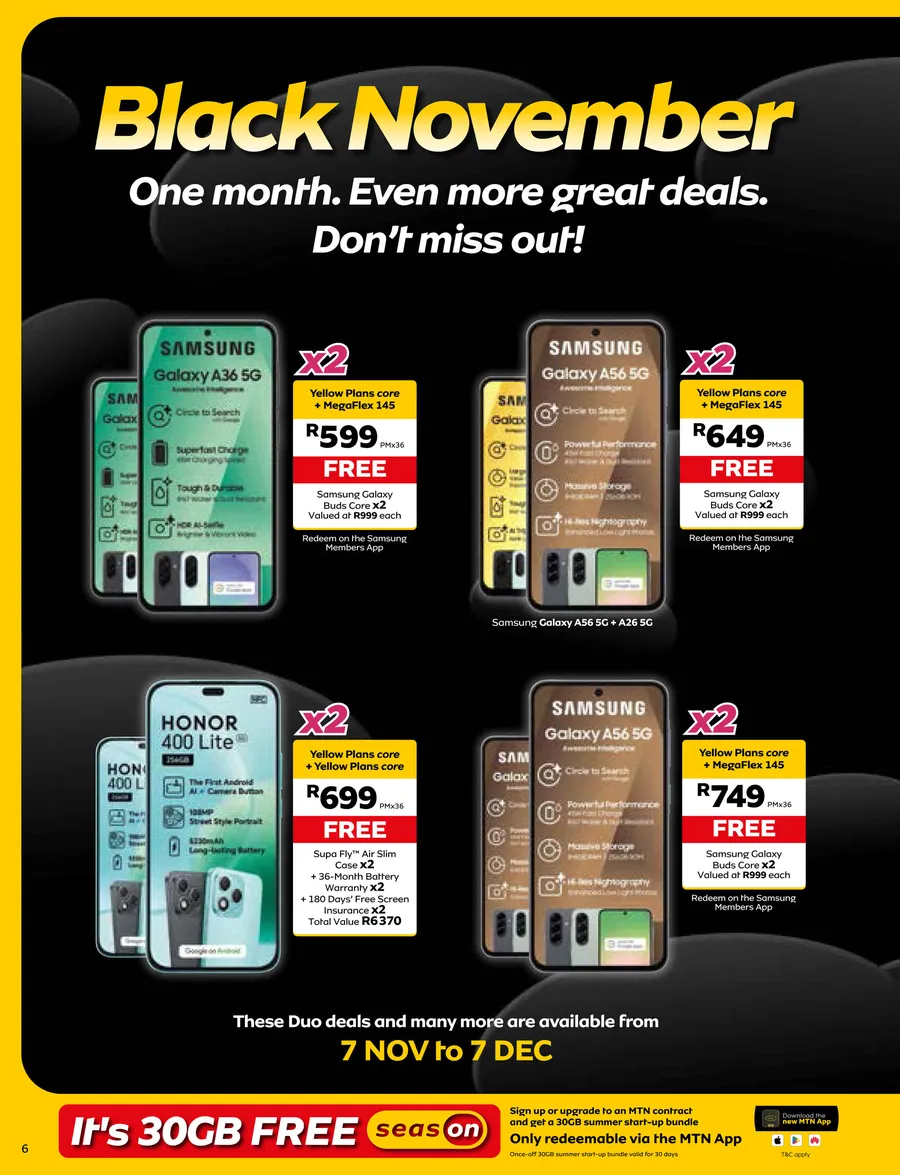 MTN Black Friday Deals & Specials 2025 30