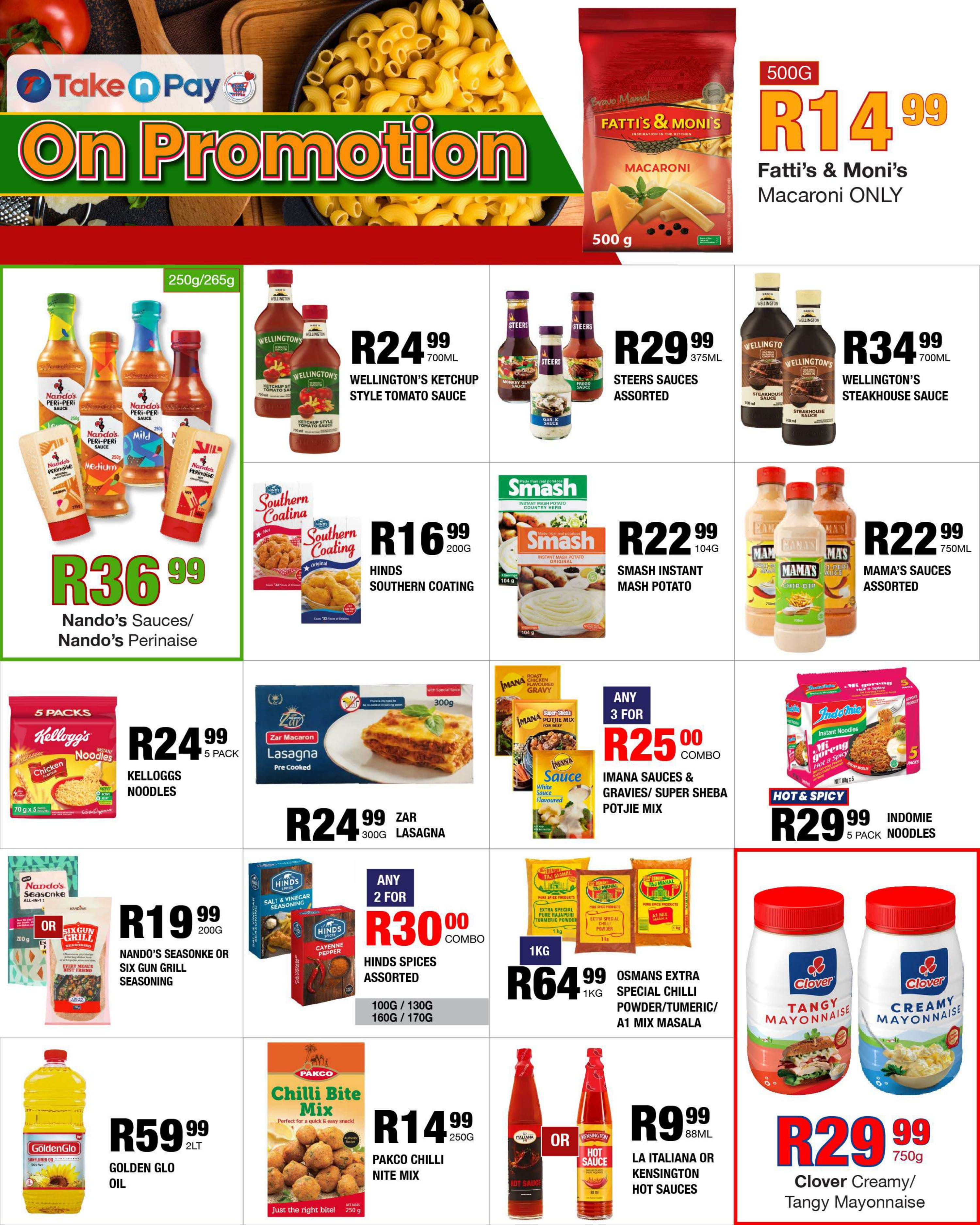 Take n Pay Specials 10 November – 16 November, 2025 5