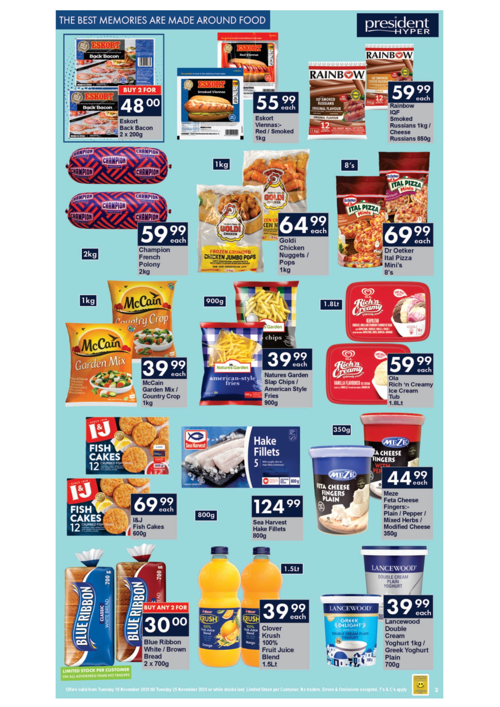 President Hyper Catalogue 18 November – 25 November, 2025 3