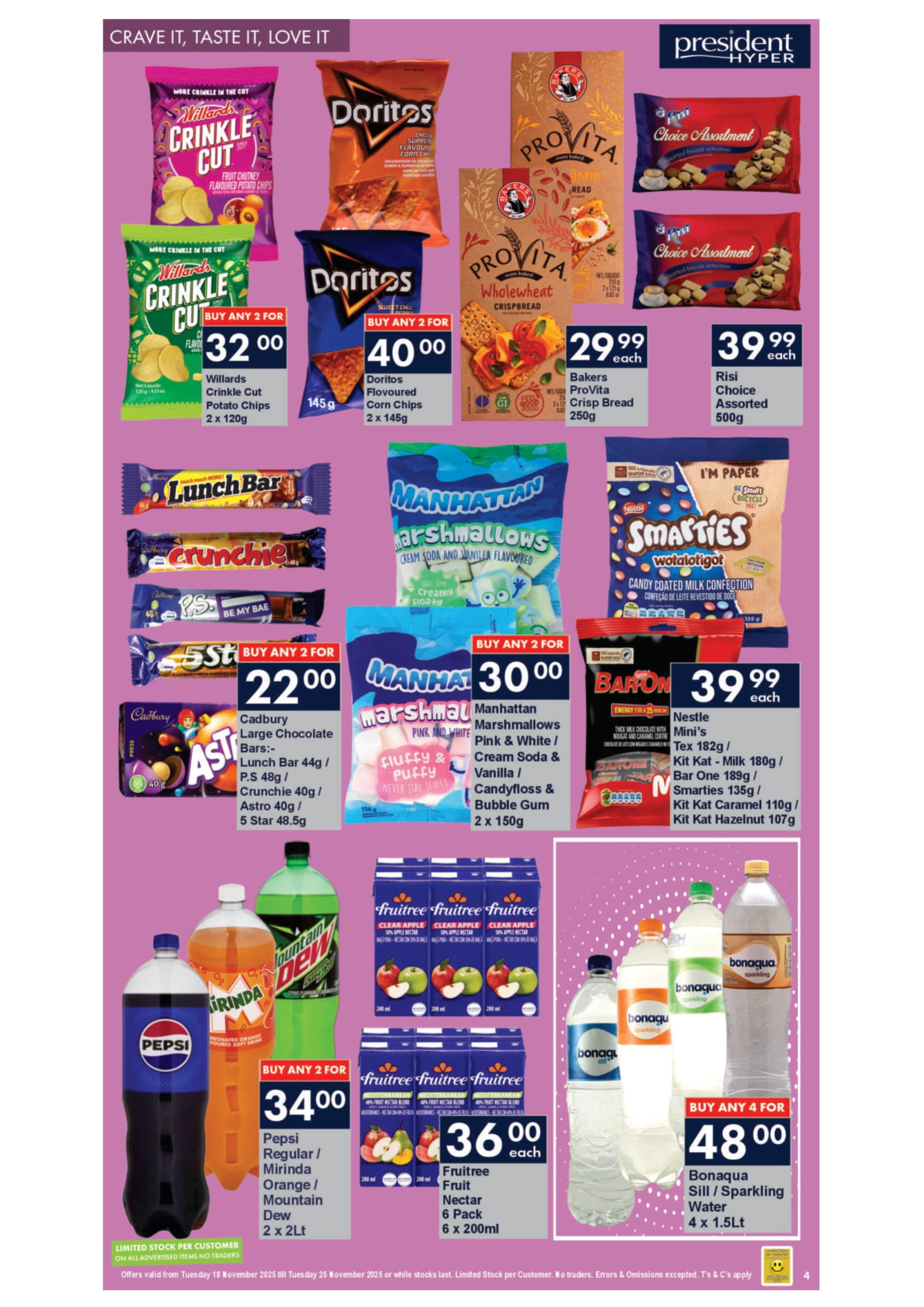 President Hyper Catalogue 18 November – 25 November, 2025 4