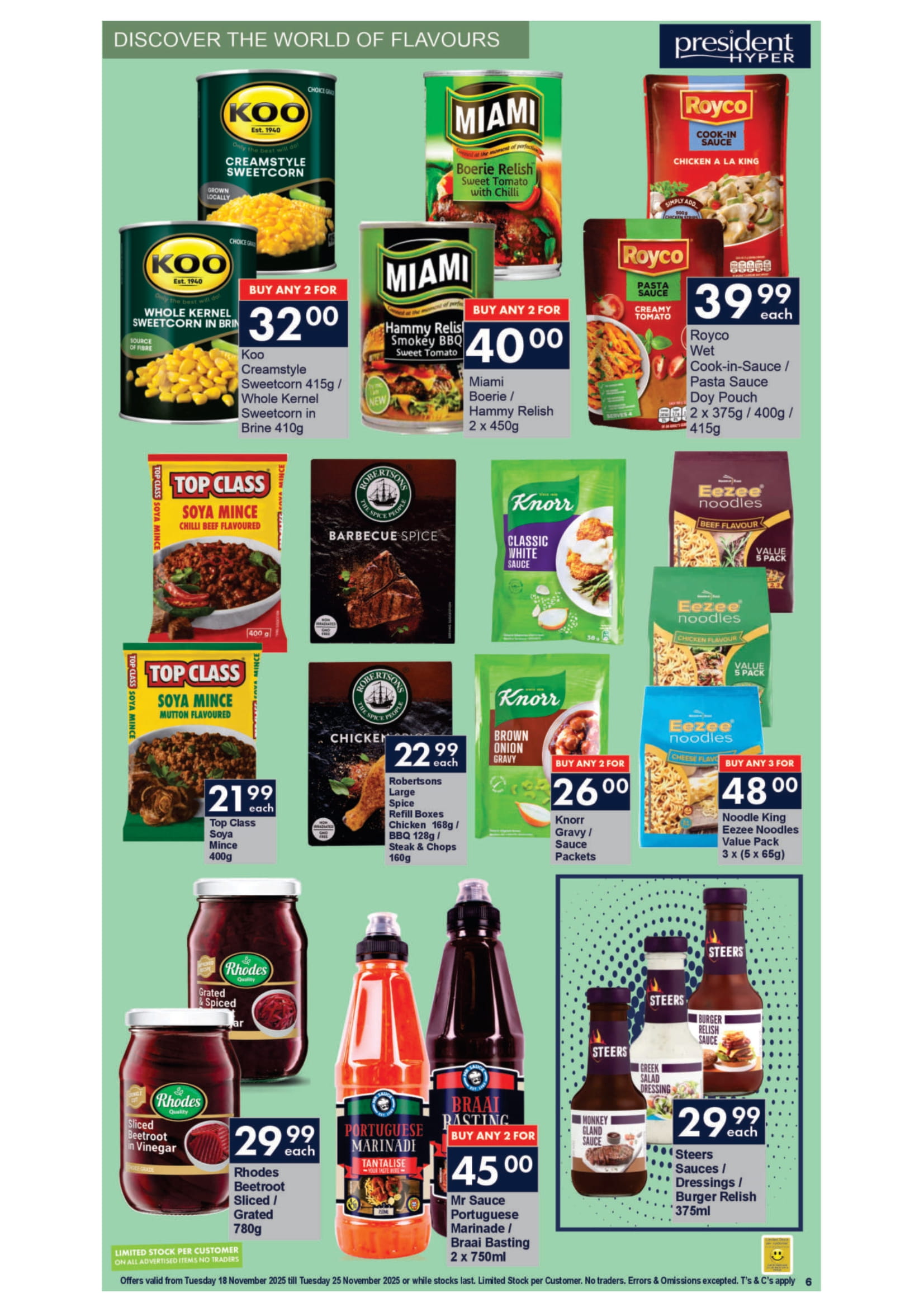 President Hyper Catalogue 18 November – 25 November, 2025 6