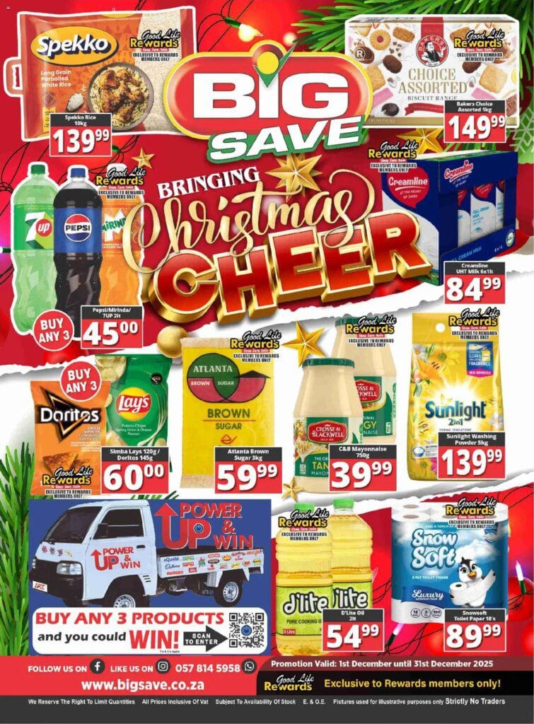 Big Save Specials (01/12/2025 – 31/12/2025) Online