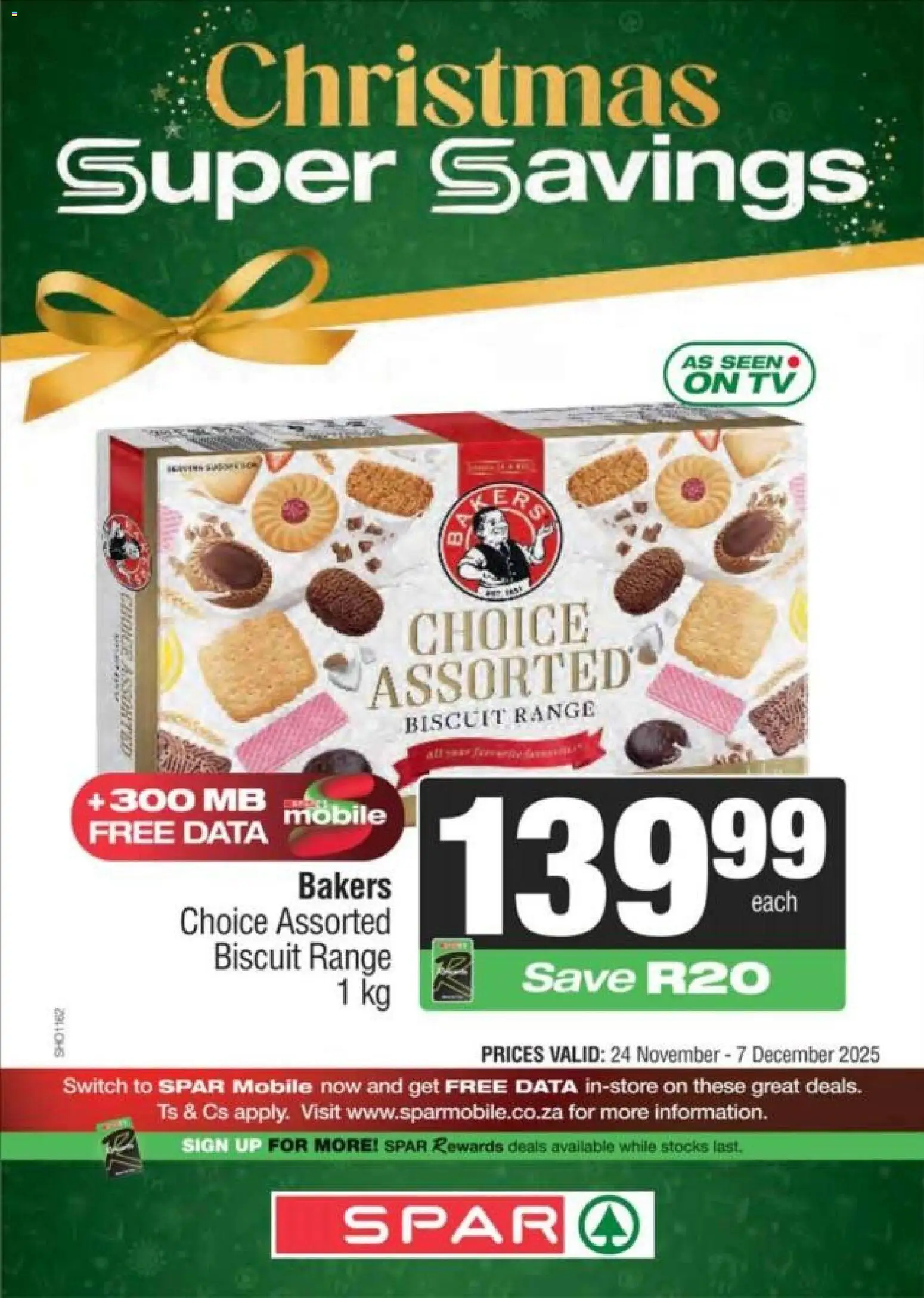 New Superspar catalogue – valid from 24.11.2025 | Page: 6 | Products: Data, TV, Switch New Superspar catalogue – valid from 24.11.2025 | Page: 6 | Products: Data, TV, Switch