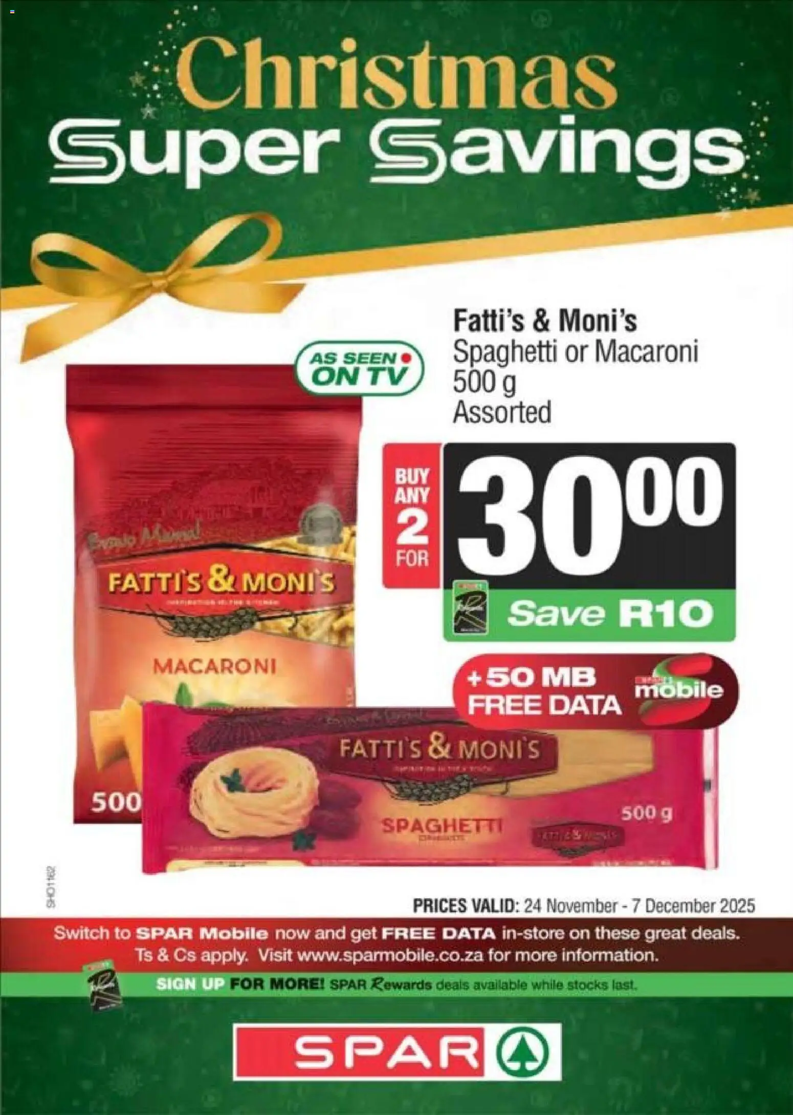 New Superspar catalogue – valid from 24.11.2025 | Page: 11 | Products: Data, TV, Switch New Superspar catalogue – valid from 24.11.2025 | Page: 11 | Products: Data, TV, Switch