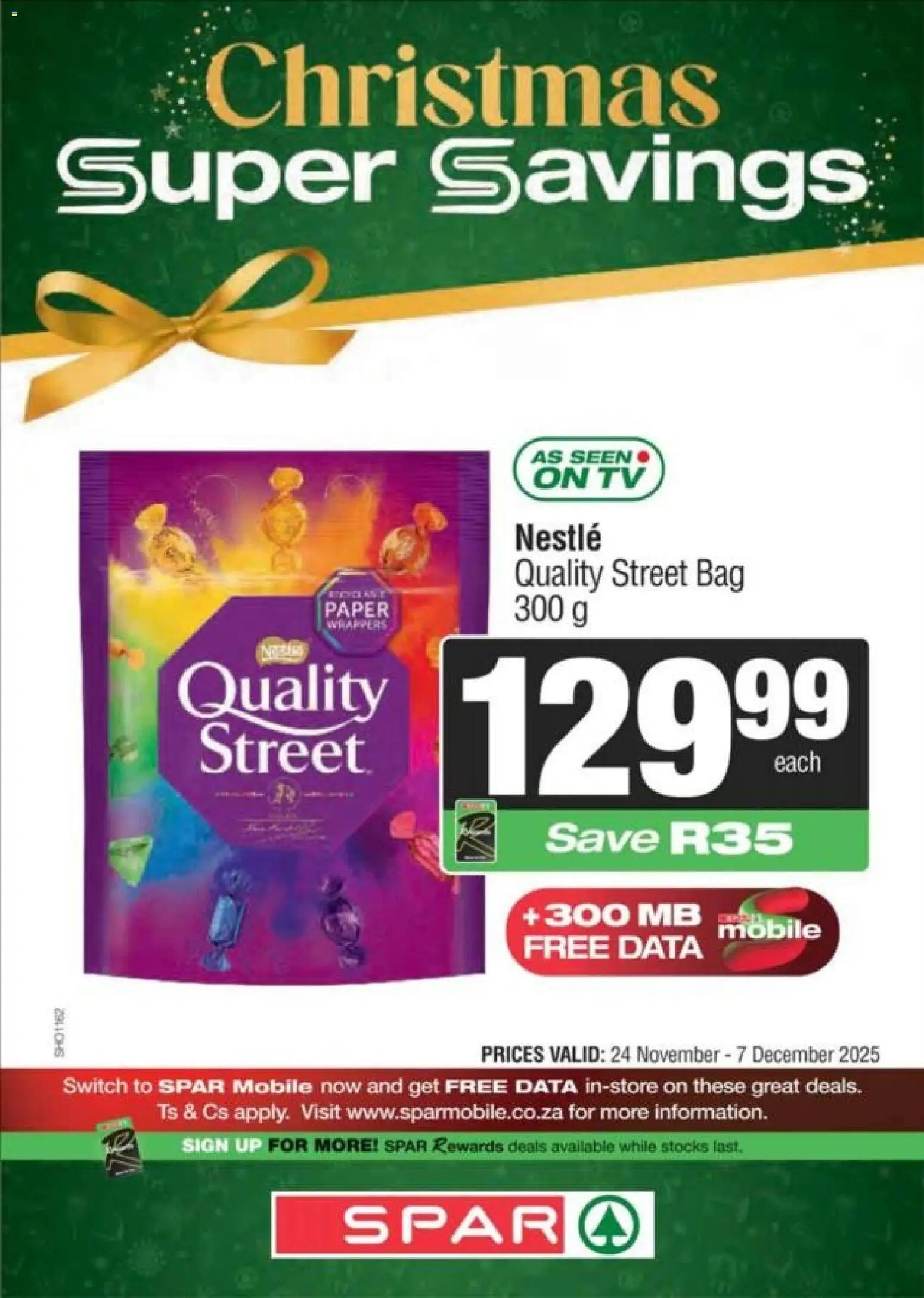New Superspar catalogue – valid from 24.11.2025 | Page: 13 | Products: Data, TV, Switch, Paper New Superspar catalogue – valid from 24.11.2025 | Page: 13 | Products: Data, TV, Switch, Paper