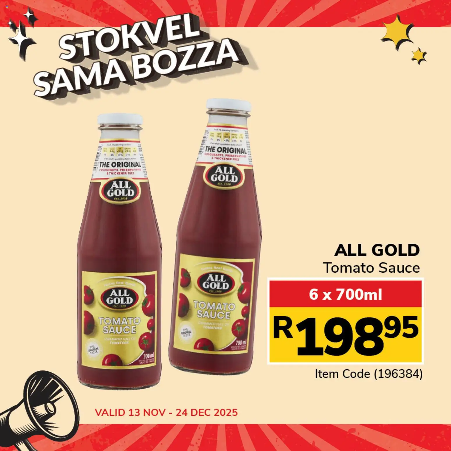 New Jumbo catalogue – valid from 13.11.2025 | Page: 1 | Products: Tomatoes, Tomato sauce, Sauce New Jumbo catalogue – valid from 13.11.2025 | Page: 1 | Products: Tomatoes, Tomato sauce, Sauce