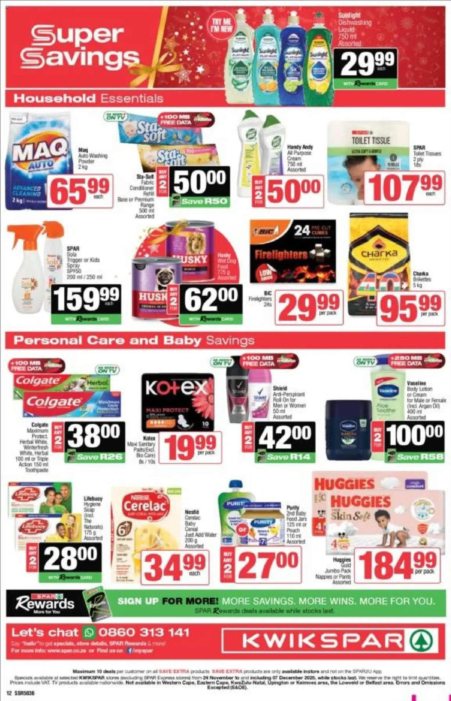 KWIKSPAR - Gauteng - Weekly Specials (24/11/2025 - 07/12/2025) Online 7 KWIKSPAR – Gauteng – Weekly Specials (24/11/2025 – 07/12/2025) Online