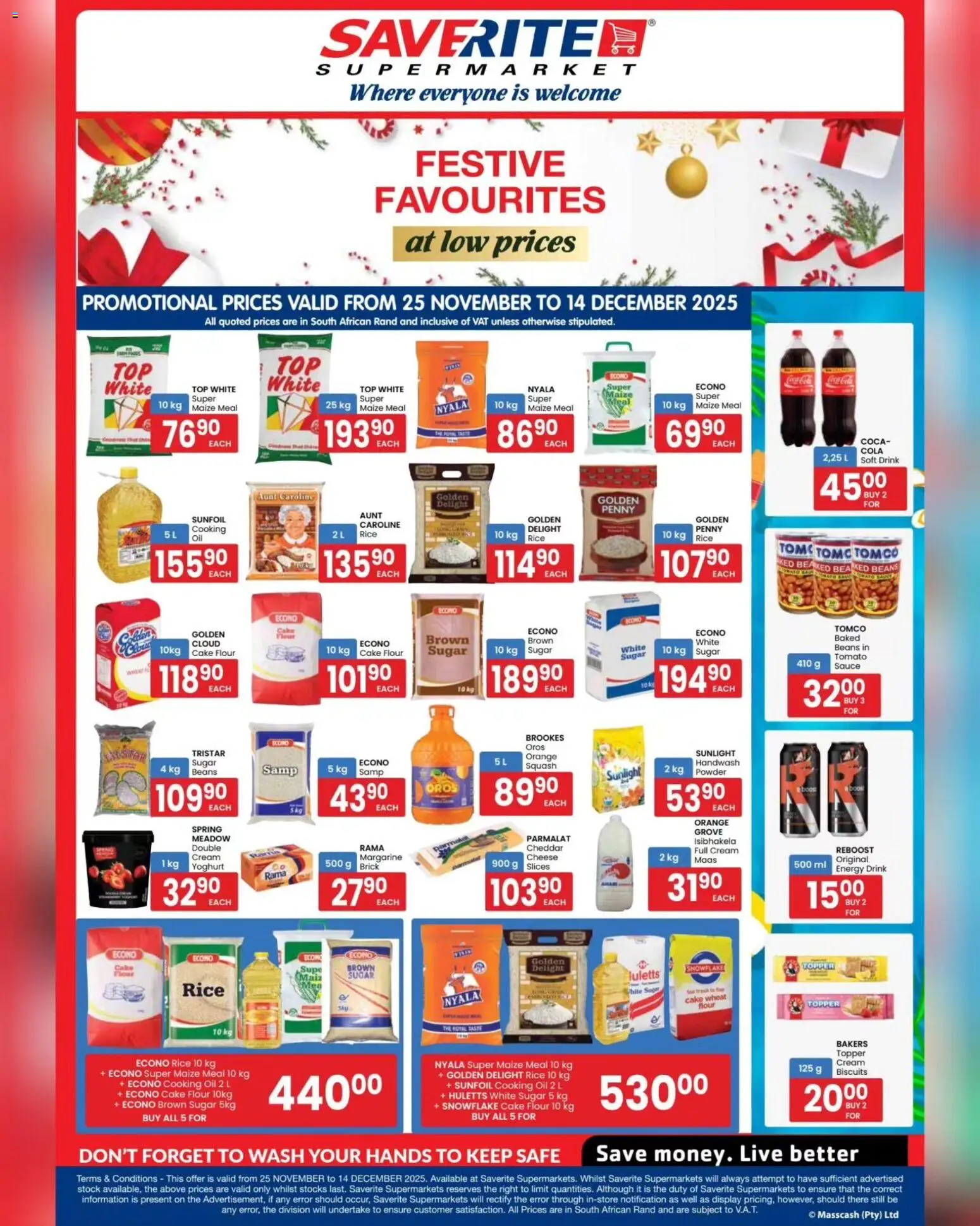 Saverite Specials (25/11/2025 - 14/12/2025) Online 1