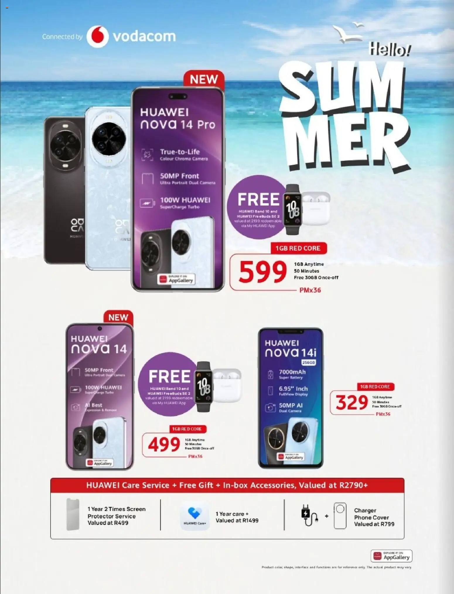 New Vodacom catalogue – valid from 07.11.2025 | Page: 10 | Products: Cover, Phone, Camera, Charger