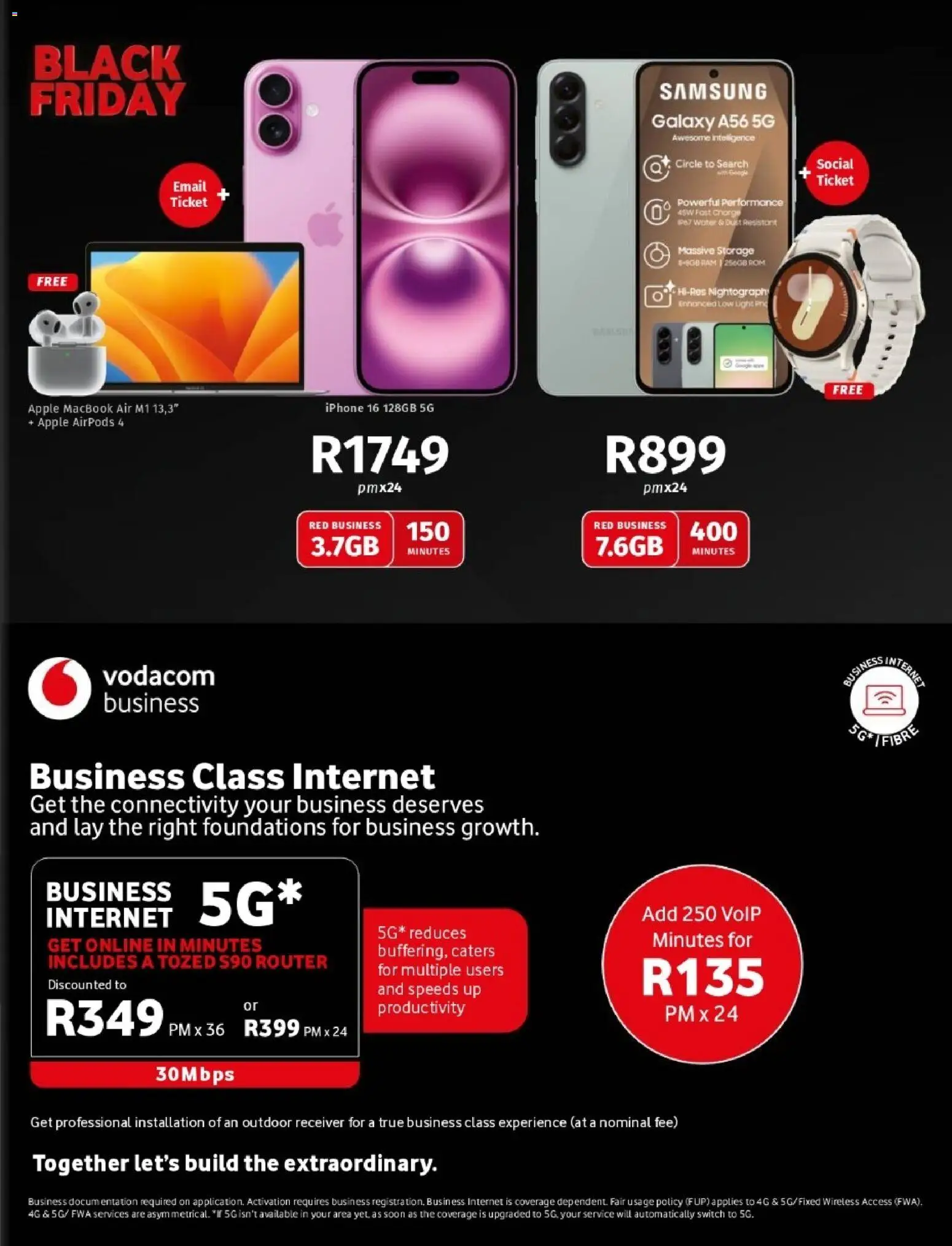 New Vodacom catalogue – valid from 07.11.2025 | Page: 31 | Products: Router, Light, Switch