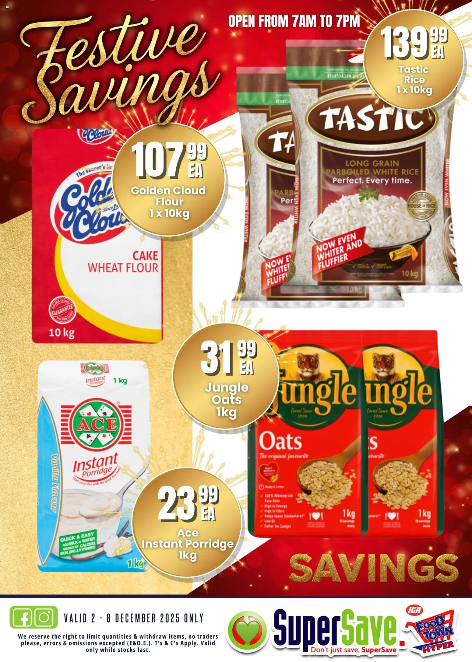 New Super Save catalogue – valid from 02.12.2025 | Page: 12 | Products: Cake, Vitamins, Milk, Rice New Super Save catalogue – valid from 02.12.2025 | Page: 12 | Products: Cake, Vitamins, Milk, Rice