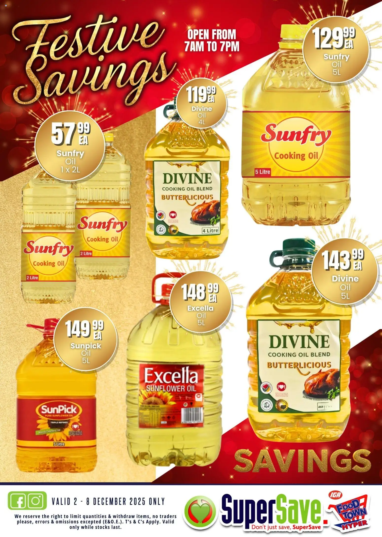 New Super Save catalogue – valid from 02.12.2025 | Page: 18 | Products: Oil New Super Save catalogue – valid from 02.12.2025 | Page: 18 | Products: Oil