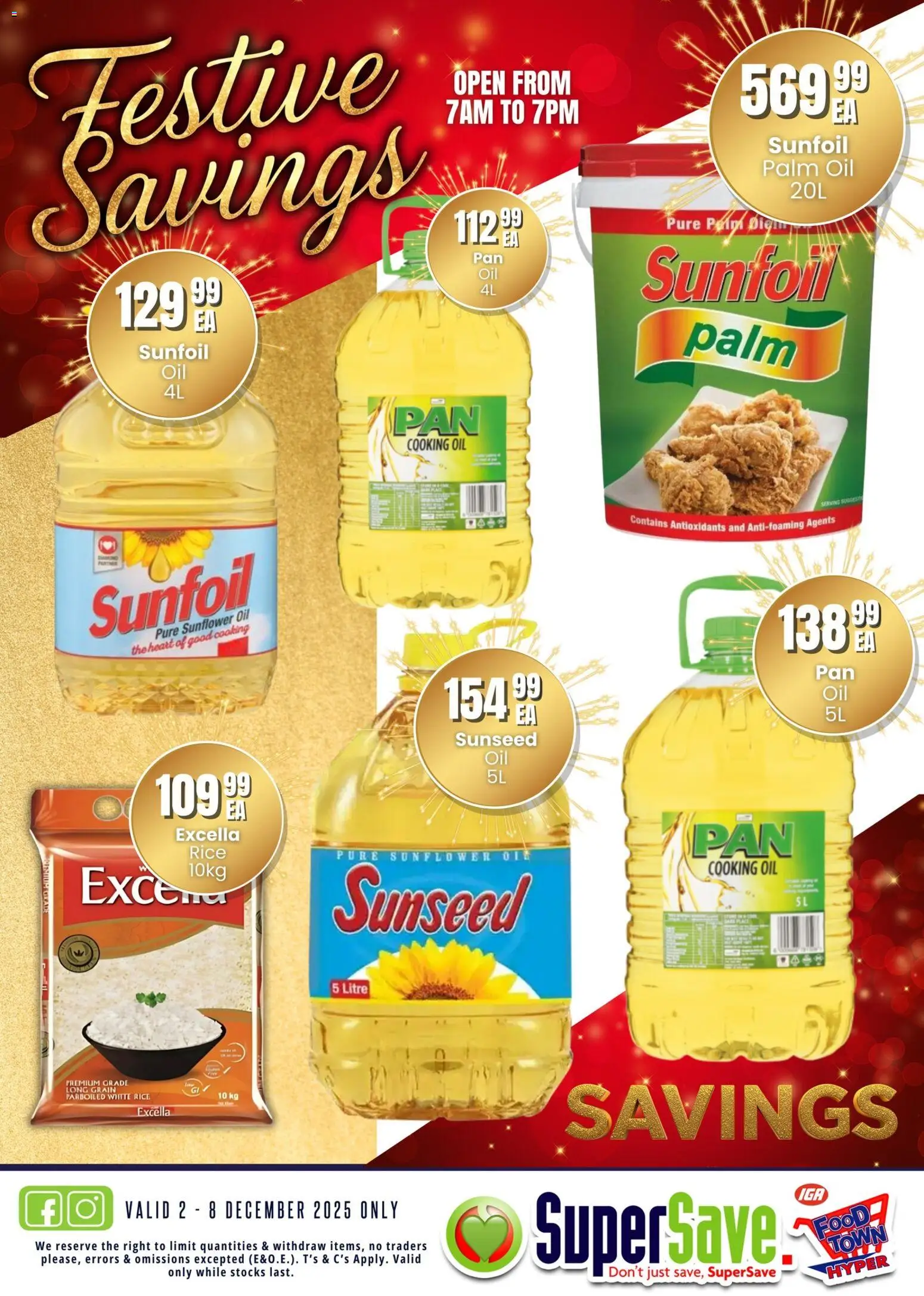 New Super Save catalogue – valid from 02.12.2025 | Page: 19 | Products: Oil, Rice New Super Save catalogue – valid from 02.12.2025 | Page: 19 | Products: Oil, Rice