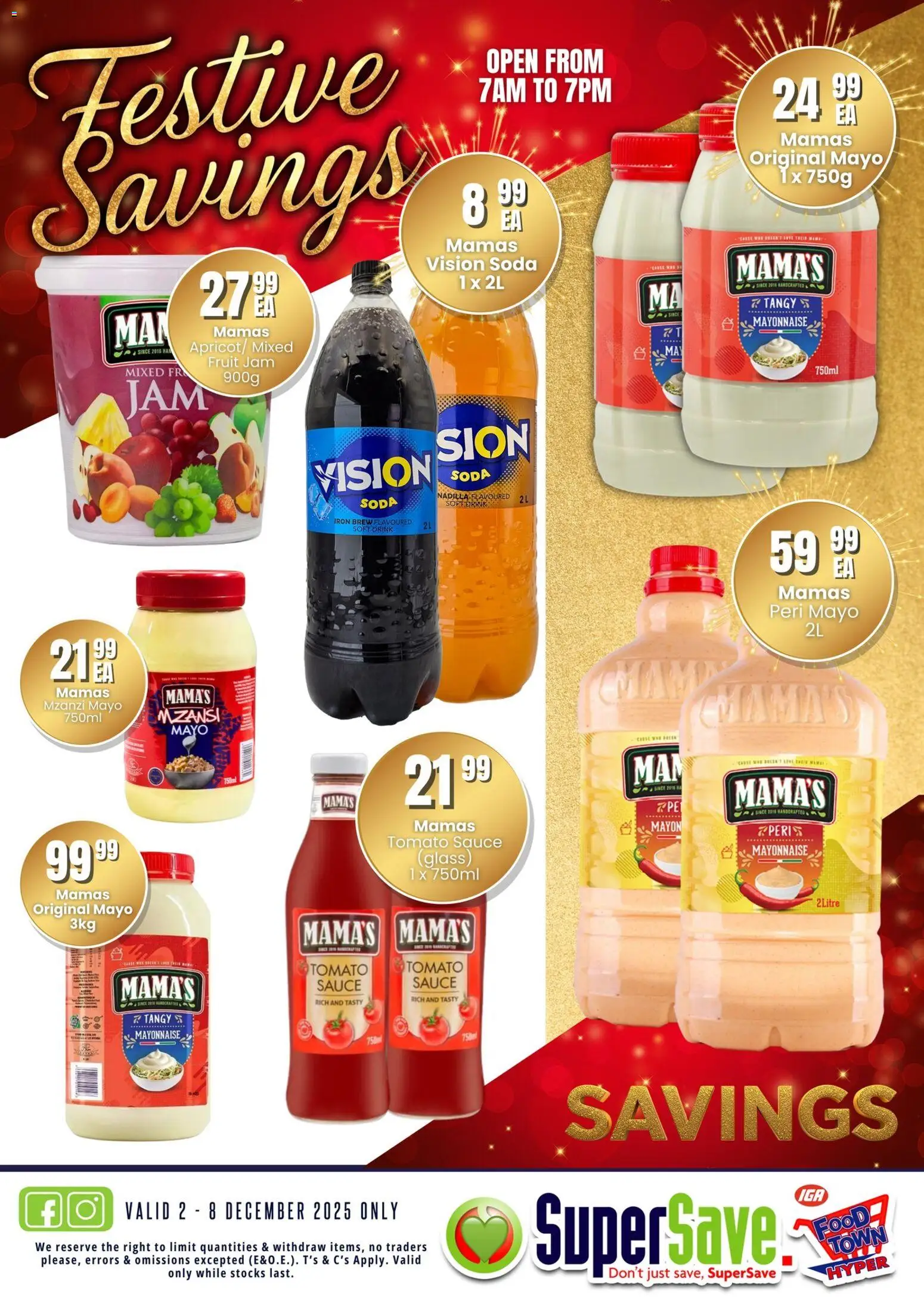 New Super Save catalogue – valid from 02.12.2025 | Page: 30 | Products: Iron, Tomato sauce, Fruit, Mayonnaise New Super Save catalogue – valid from 02.12.2025 | Page: 30 | Products: Iron, Tomato sauce, Fruit, Mayonnaise