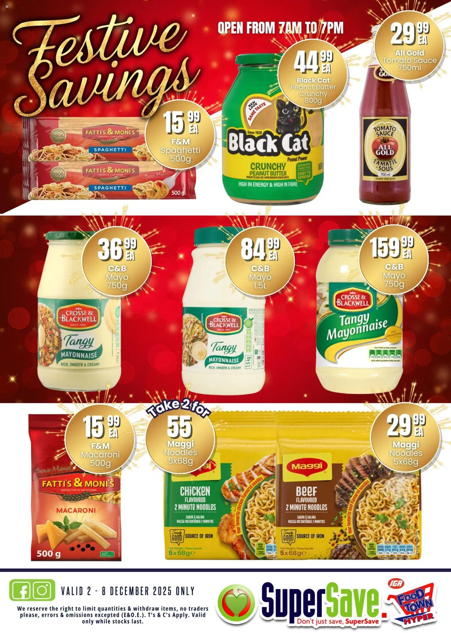 New Super Save catalogue – valid from 02.12.2025 | Page: 42 | Products: Beef, Tomato sauce, Peanut butter, Sauce New Super Save catalogue – valid from 02.12.2025 | Page: 42 | Products: Beef, Tomato sauce, Peanut butter, Sauce