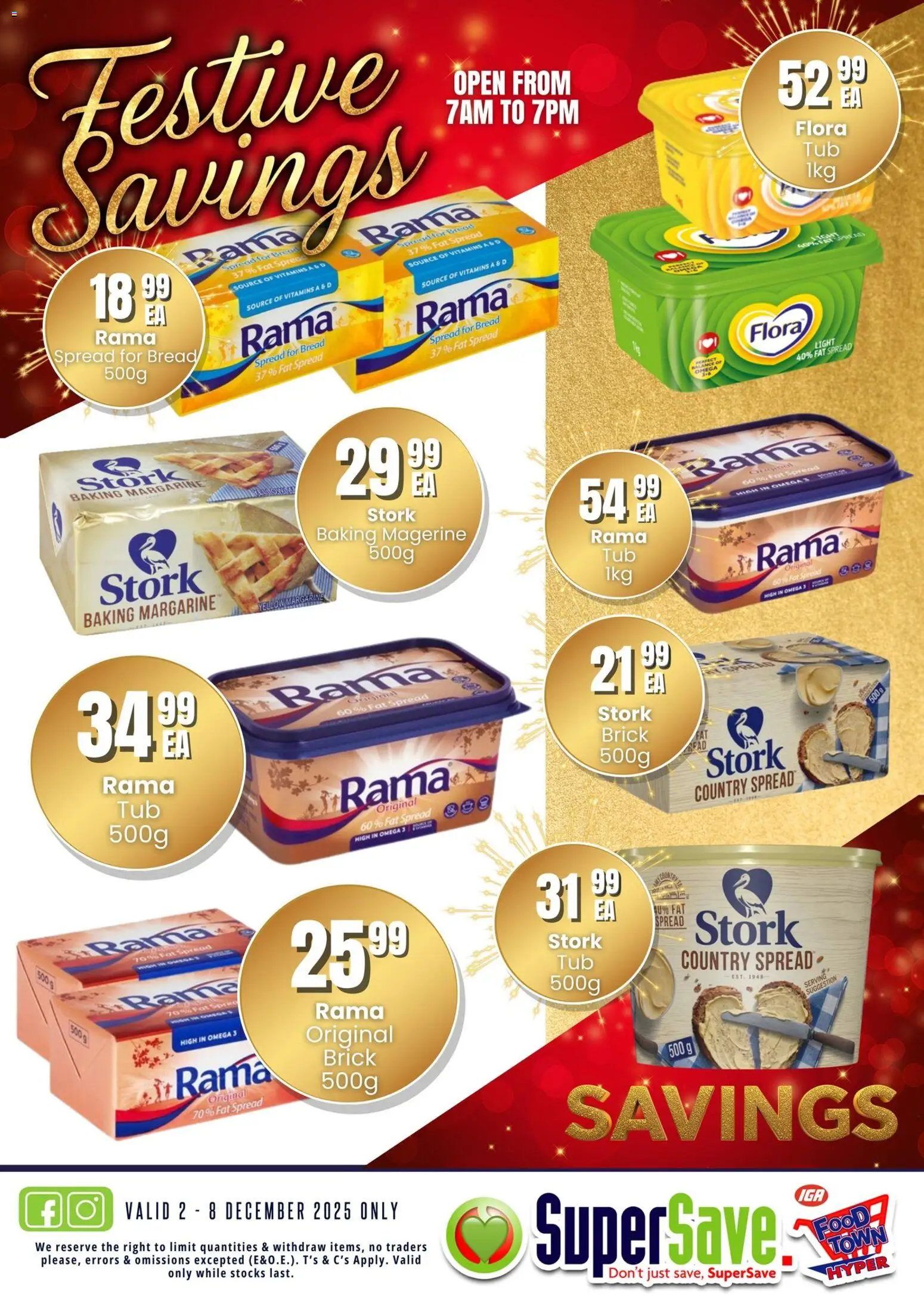New Super Save catalogue – valid from 02.12.2025 | Page: 43 | Products: Light, Bread, Margarine, Fat spread New Super Save catalogue – valid from 02.12.2025 | Page: 43 | Products: Light, Bread, Margarine, Fat spread