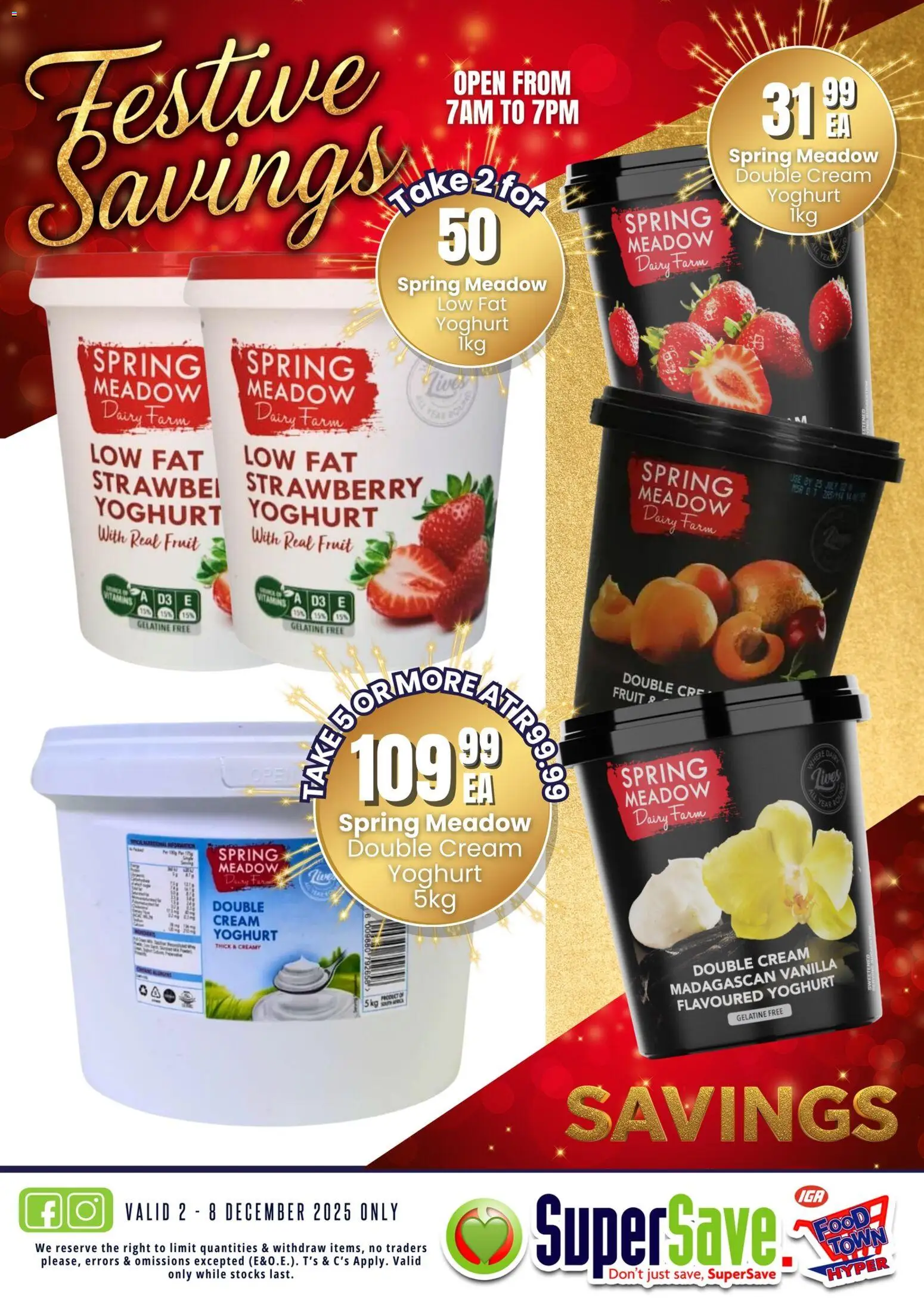 New Super Save catalogue – valid from 02.12.2025 | Page: 47 | Products: Yoghurt, Cream, Fruit New Super Save catalogue – valid from 02.12.2025 | Page: 47 | Products: Yoghurt, Cream, Fruit