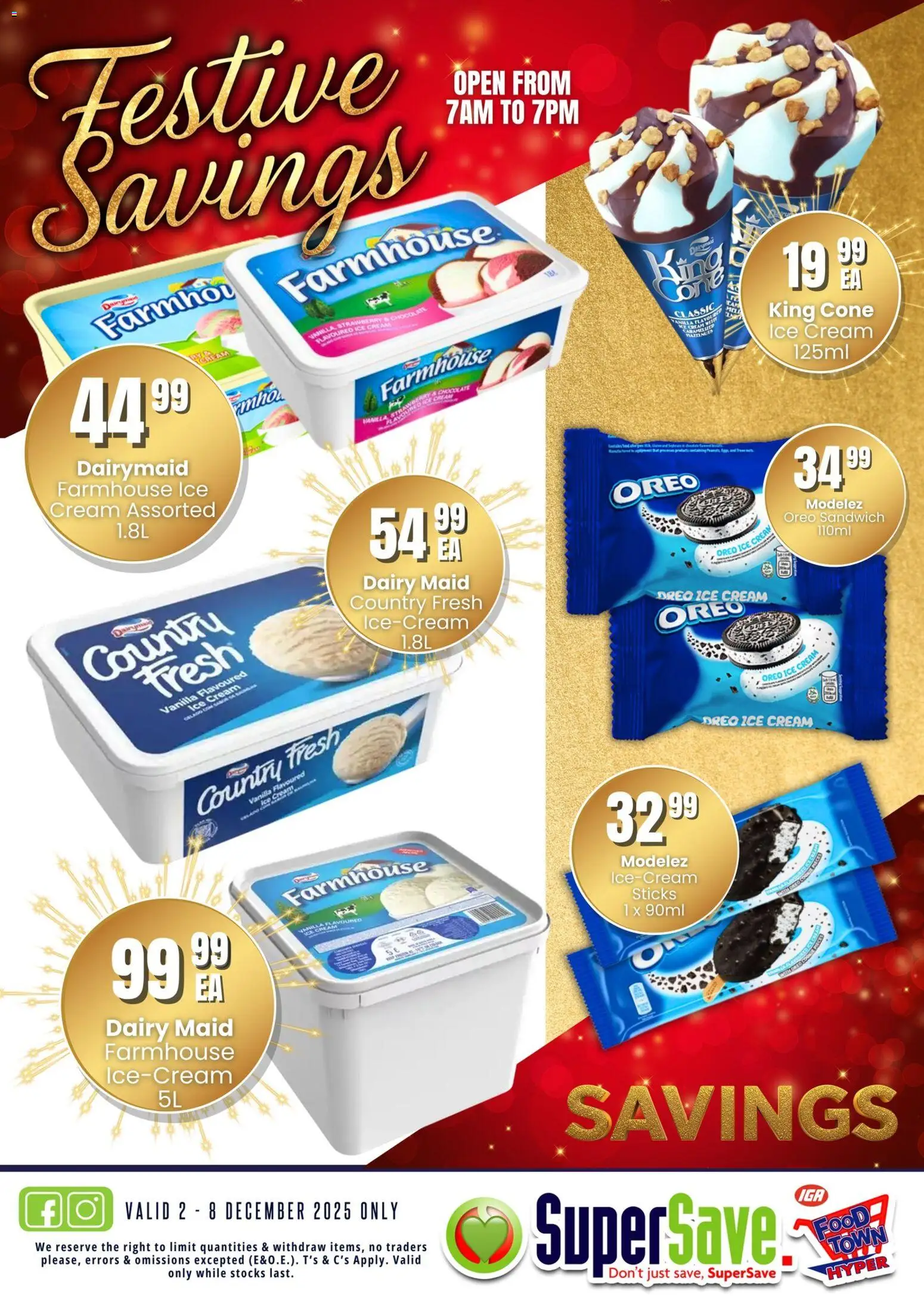 New Super Save catalogue – valid from 02.12.2025 | Page: 51 | Products: Cream, Ice cream New Super Save catalogue – valid from 02.12.2025 | Page: 51 | Products: Cream, Ice cream
