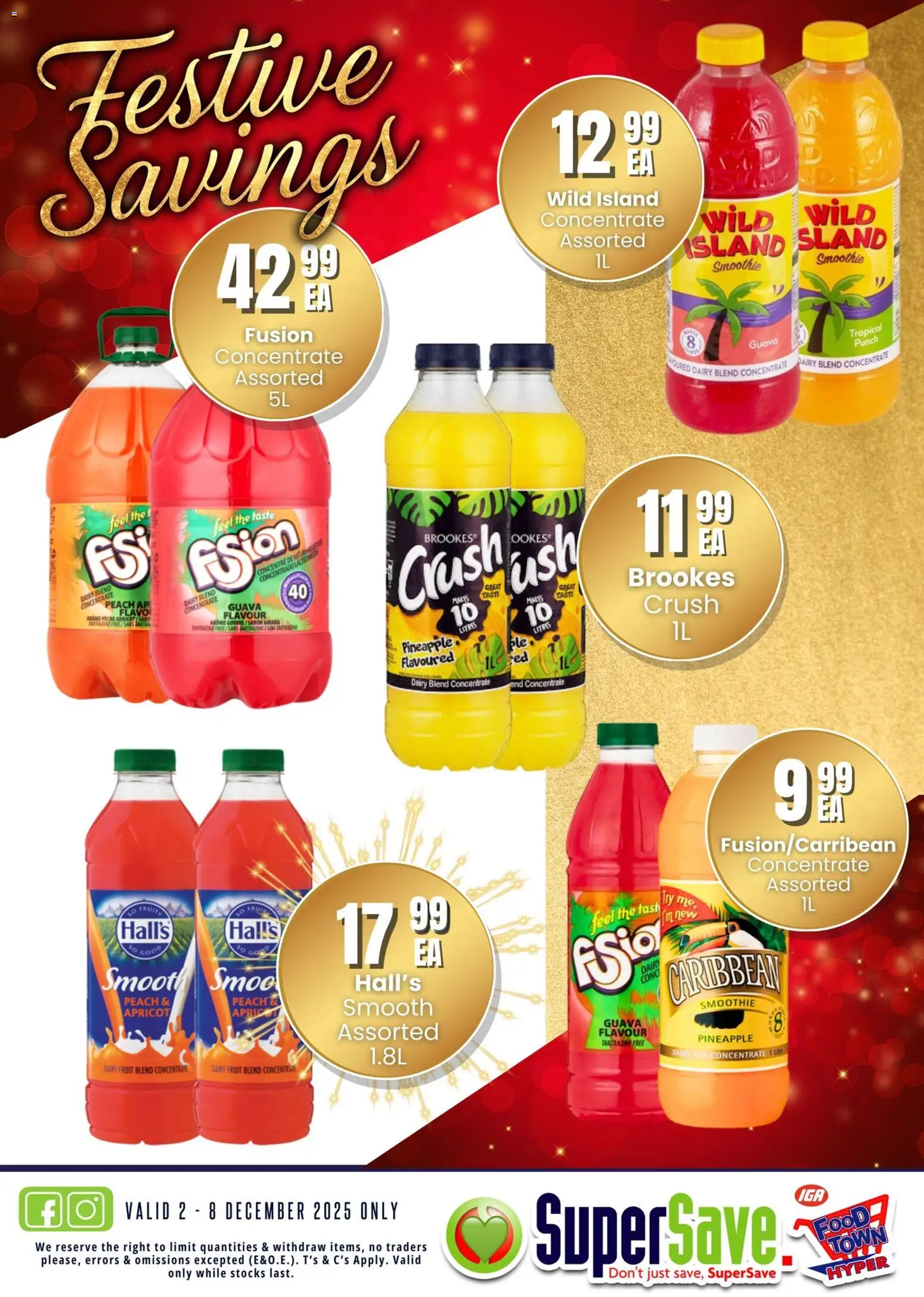 New Super Save catalogue – valid from 02.12.2025 | Page: 52 | Products: Pineapple, Fruit, Dairy blend, Peach New Super Save catalogue – valid from 02.12.2025 | Page: 52 | Products: Pineapple, Fruit, Dairy blend, Peach