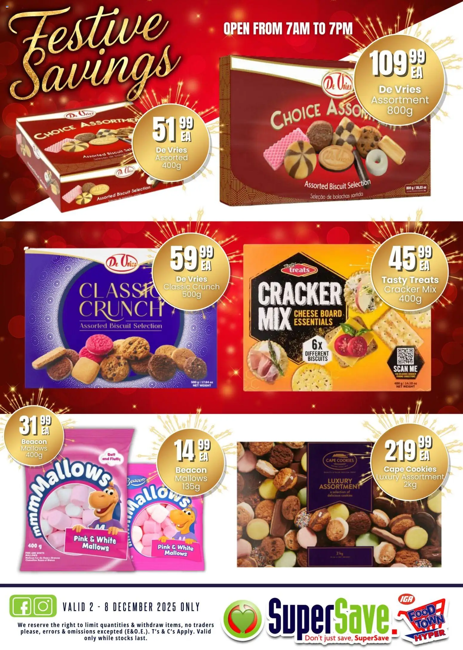 New Super Save catalogue – valid from 02.12.2025 | Page: 54 | Products: Cheese, Biscuits, Cookies New Super Save catalogue – valid from 02.12.2025 | Page: 54 | Products: Cheese, Biscuits, Cookies