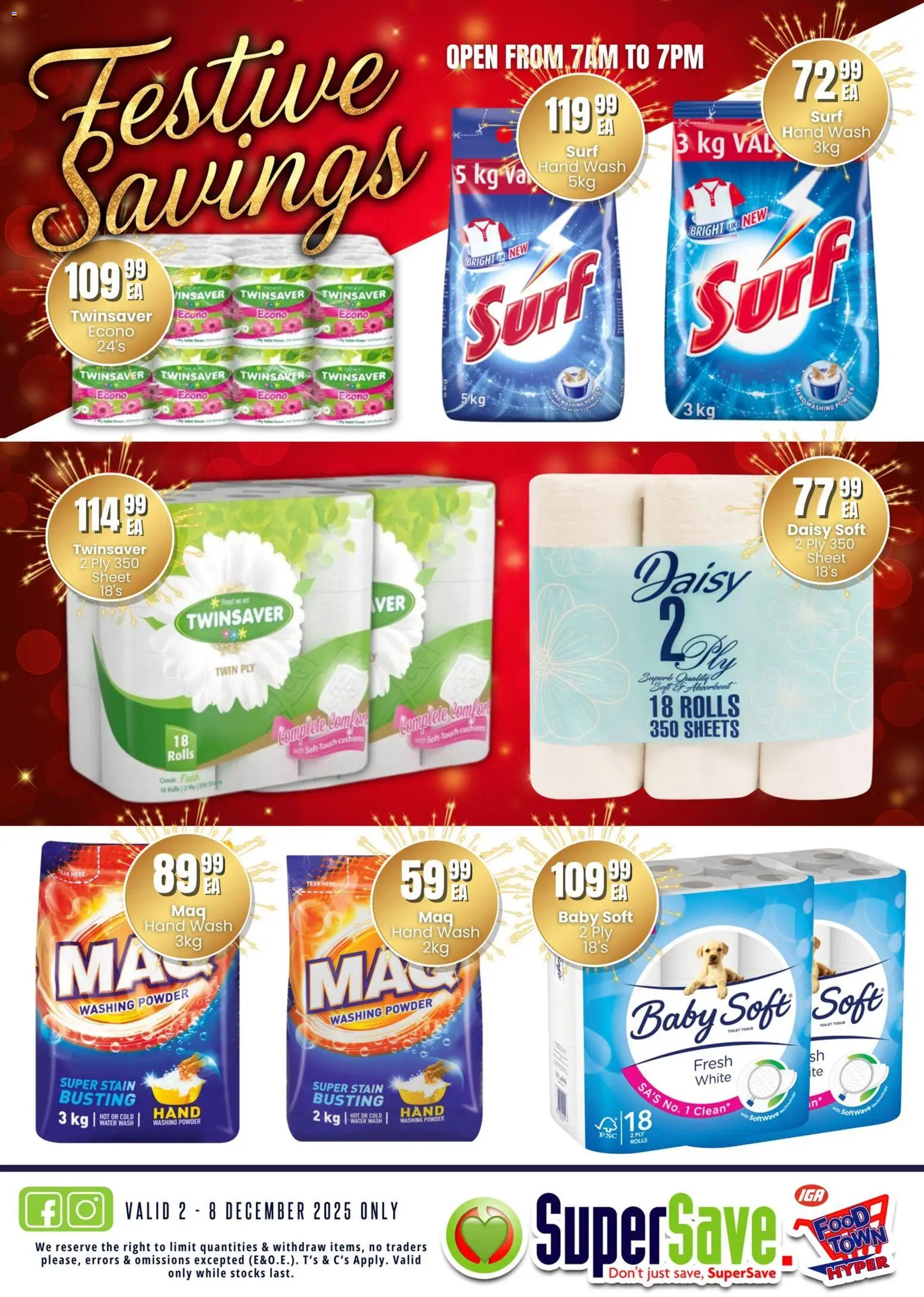 New Super Save catalogue – valid from 02.12.2025 | Page: 58 | Products: Powder, Washing powder New Super Save catalogue – valid from 02.12.2025 | Page: 58 | Products: Powder, Washing powder