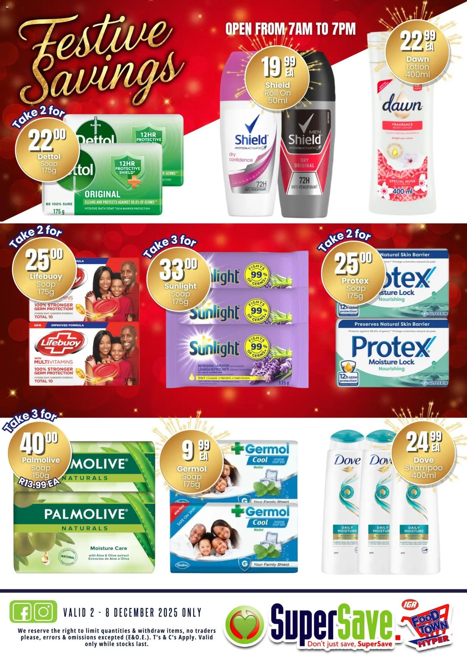 New Super Save catalogue – valid from 02.12.2025 | Page: 60 | Products: Lock, Multivitamins, Light, Shampoo New Super Save catalogue – valid from 02.12.2025 | Page: 60 | Products: Lock, Multivitamins, Light, Shampoo